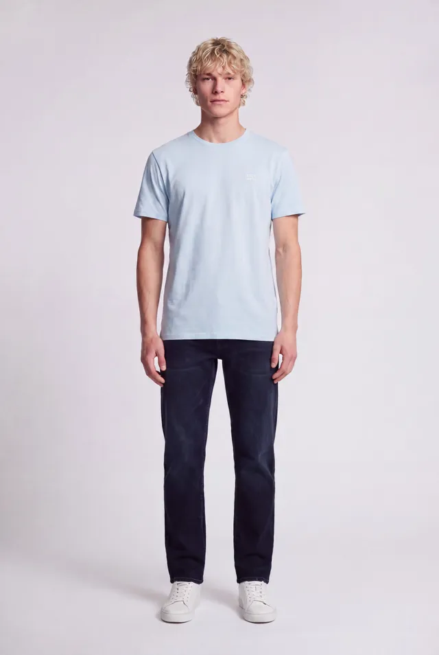Teddy Smith The Tee 1 MC t-shirt homme bleu chiné
