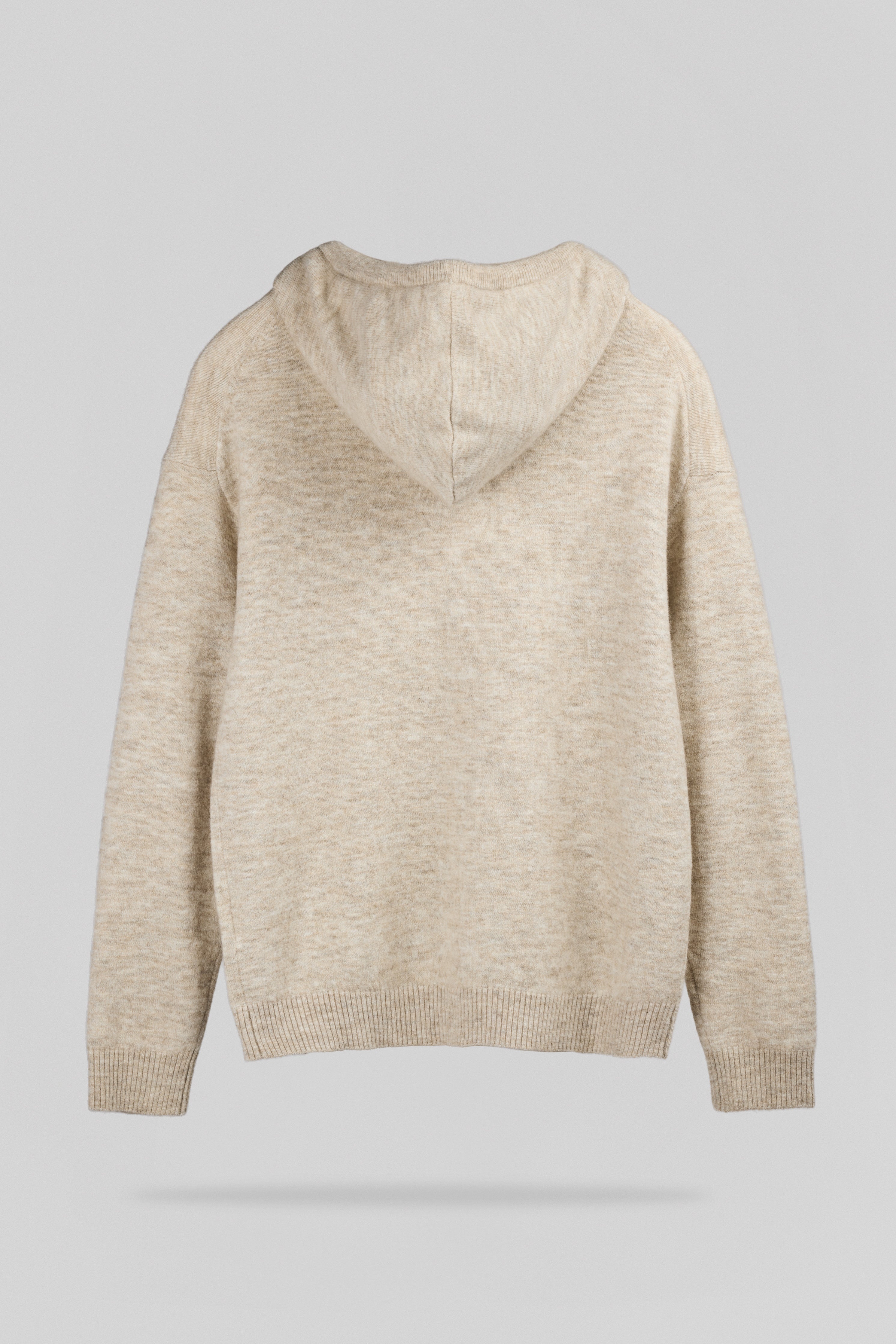Teddy Smith P-Carson pull capuche beige lin 50% laine