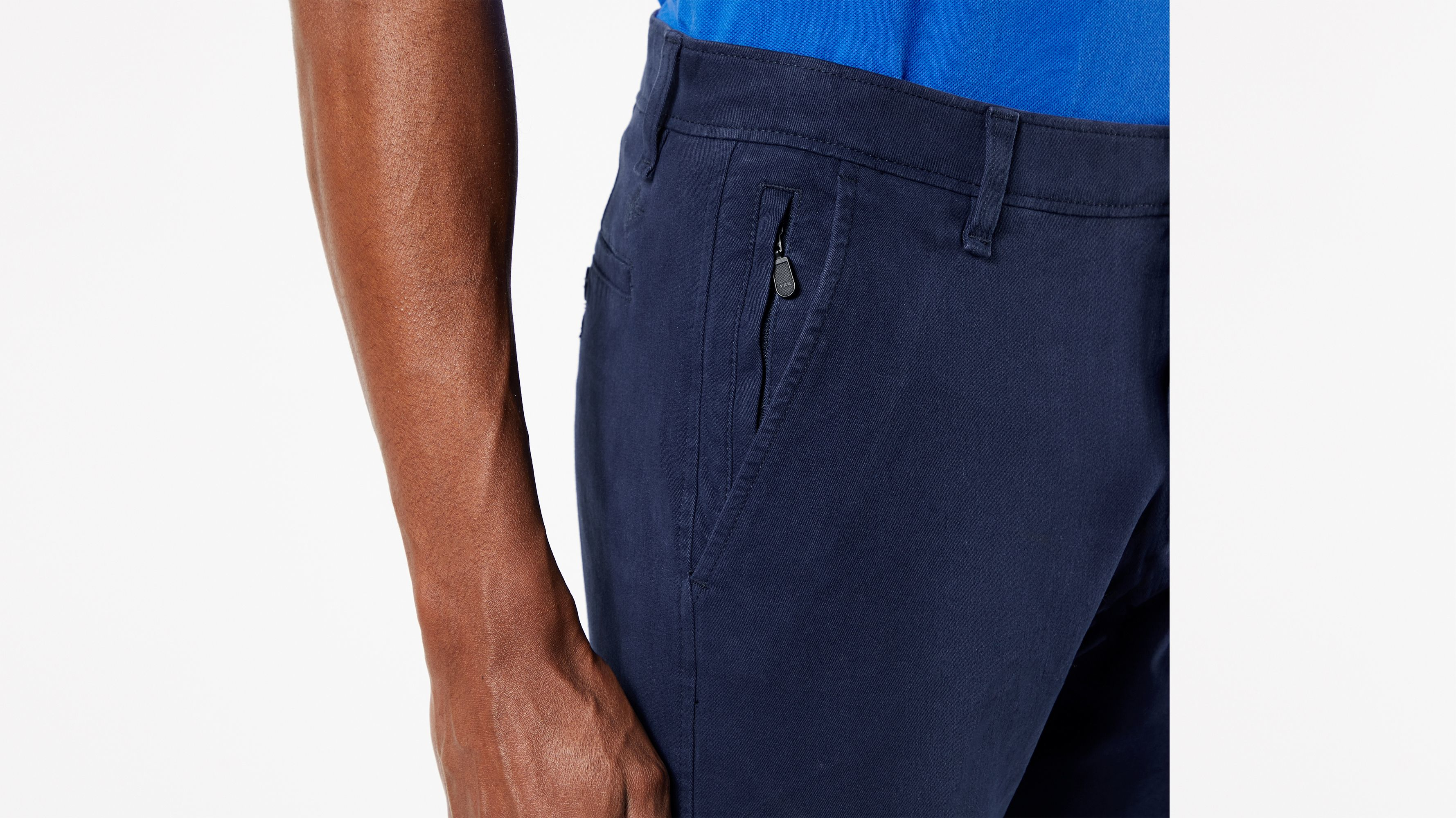 Dockers Ultimate Slim Fit chino bleu Pembroke stretch