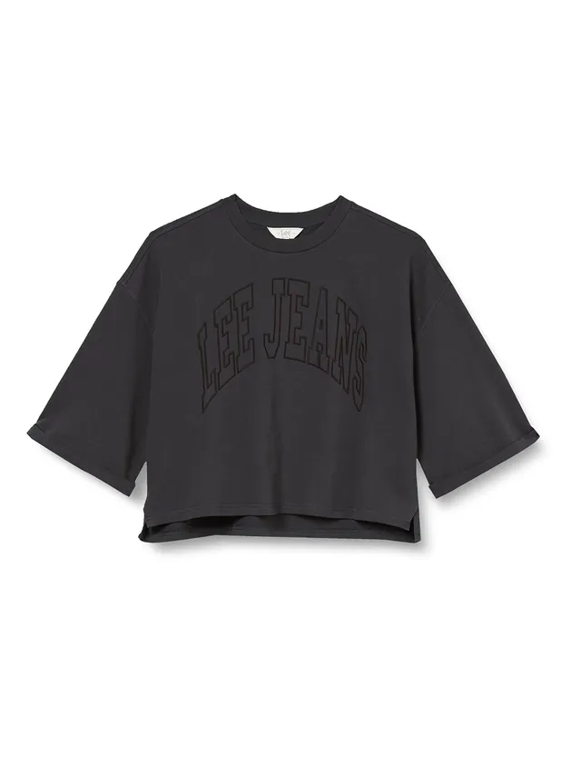 Lee Cropped Sweatshirt sweat femme coupe courte