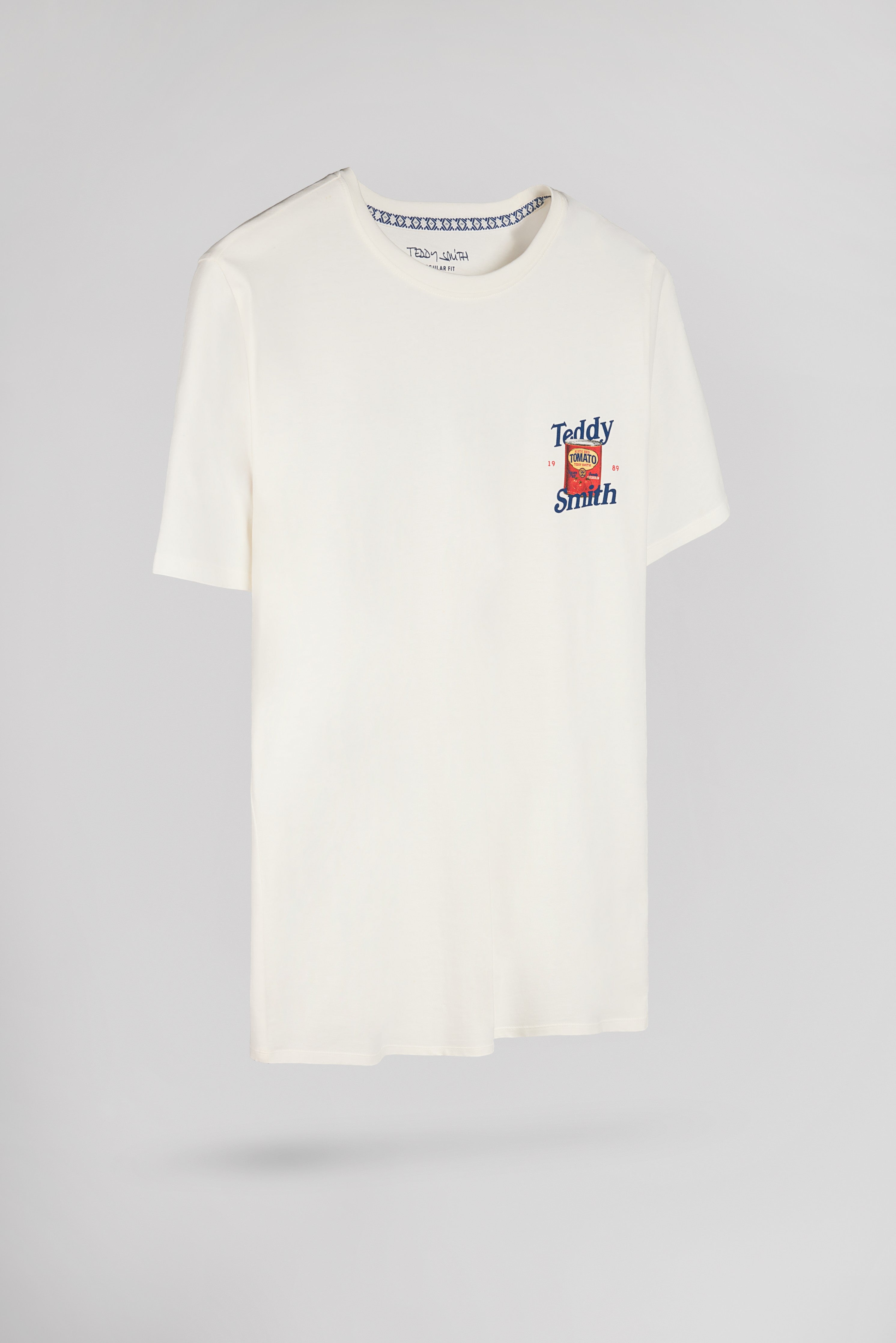 Teddy Smith T-Tomato MC t-shirt middle white coton