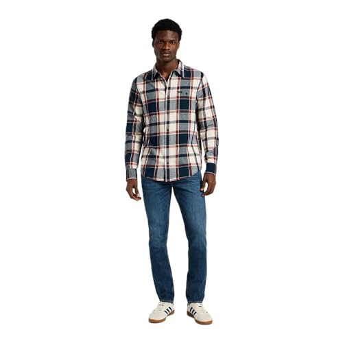 Lee Luke jean homme slim fuselé bleu eclipse