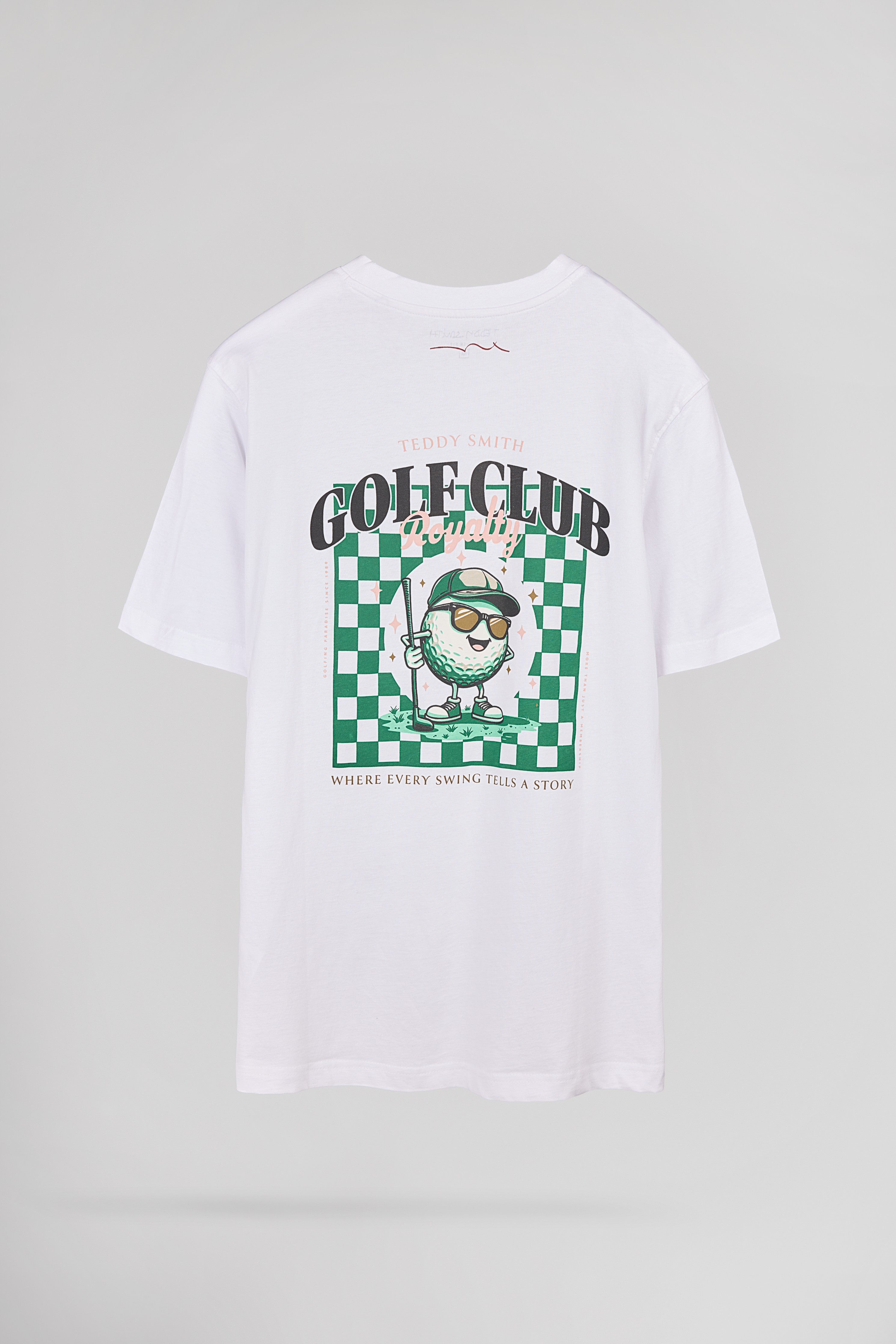 Teddy Smith T-Damien MC t-shirt homme blanc coupe ample