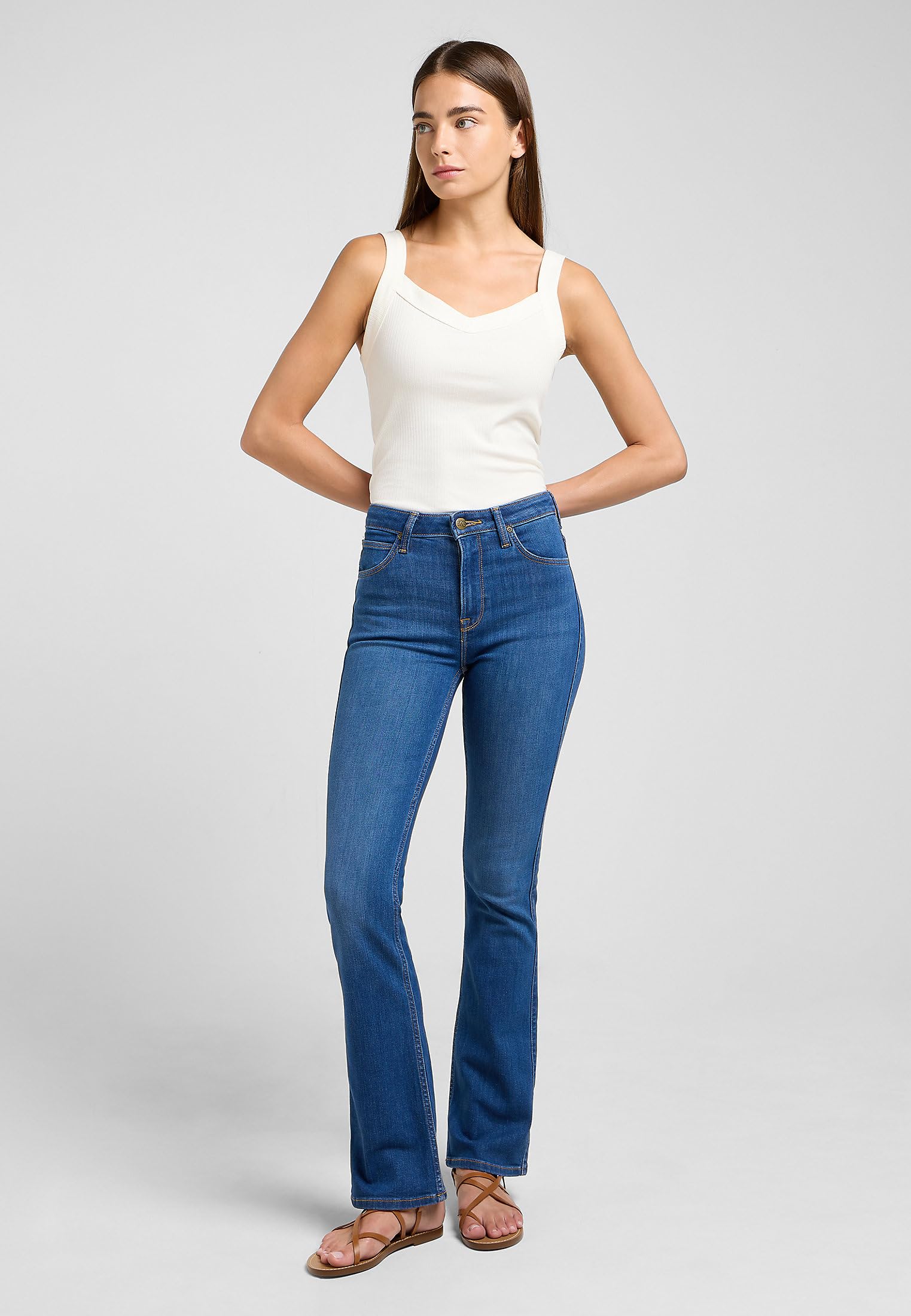 Lee Breese Boot jean bootcut femme denim stretch