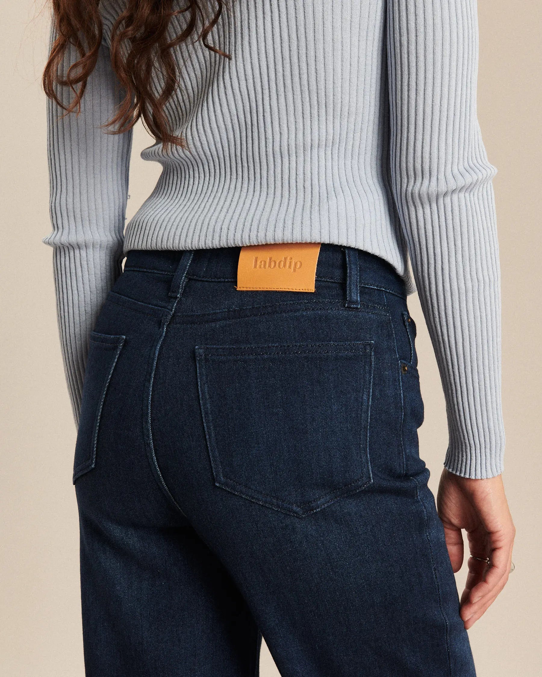 Labdip Romy GB 50 jean droit bleu stretch confort