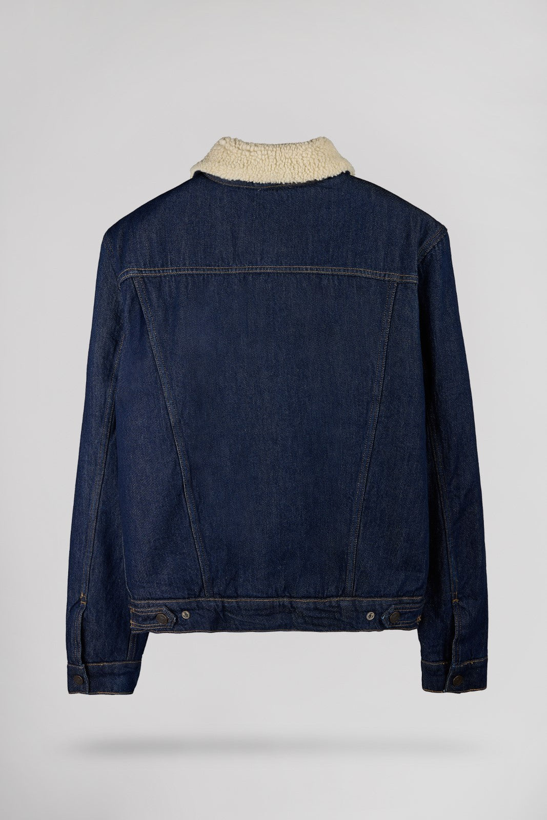 Teddy Smith Randall Sherpa veste denim homme col sherpa