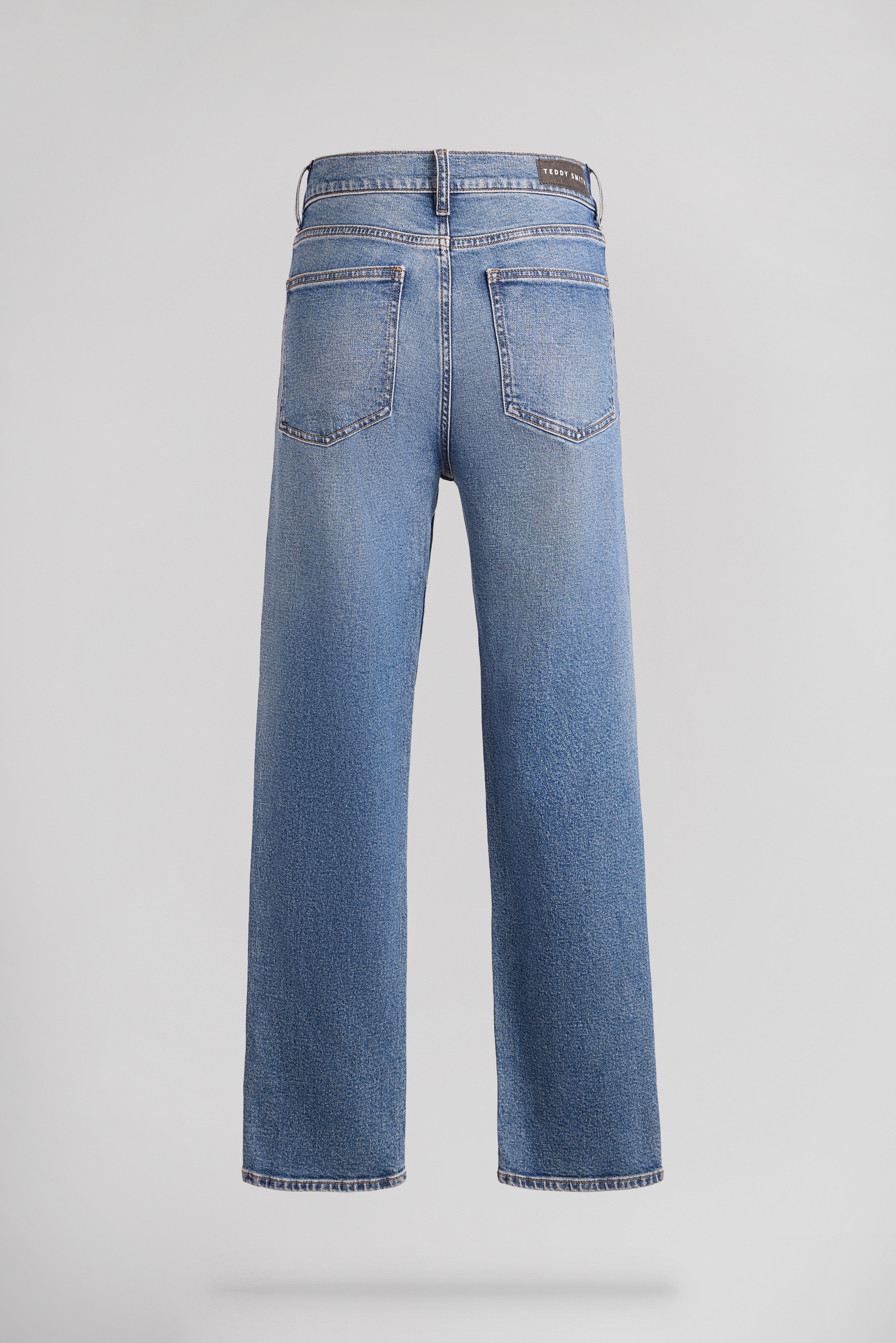 Teddy Smith P-Ginger Straight jean droit indigo taille haute