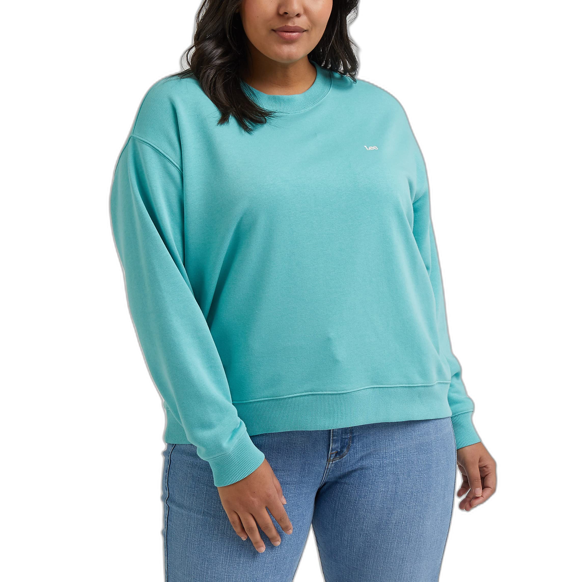 Lee Crew SWS sweat femme XXL coupe décontractée
