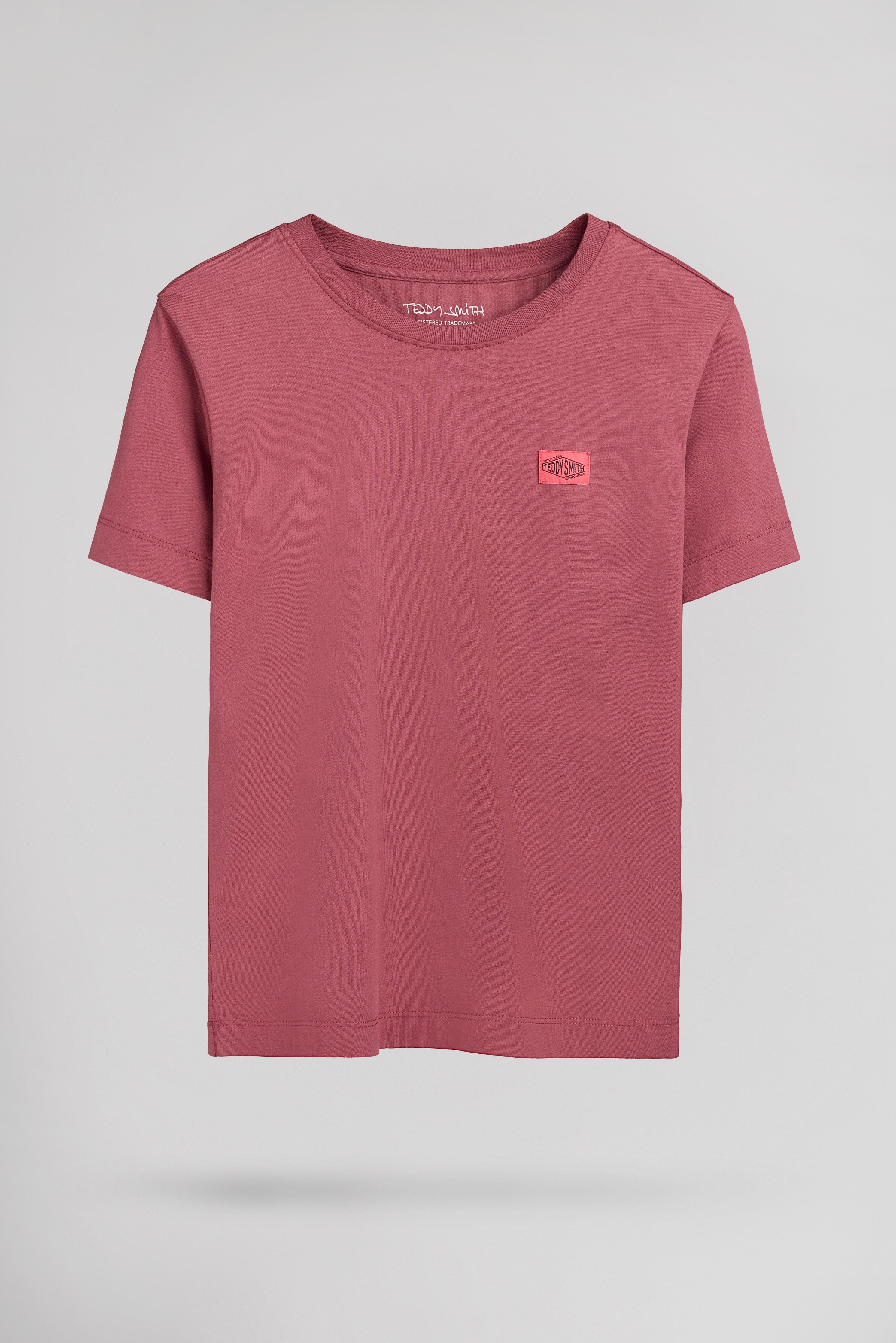 Teddy Smith T-LIONEL MC JR FRAMBOISE FONCE t-shirt garcon