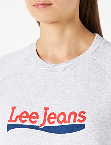 Lee Crew Sweat Sweatshirt Femme Délavé