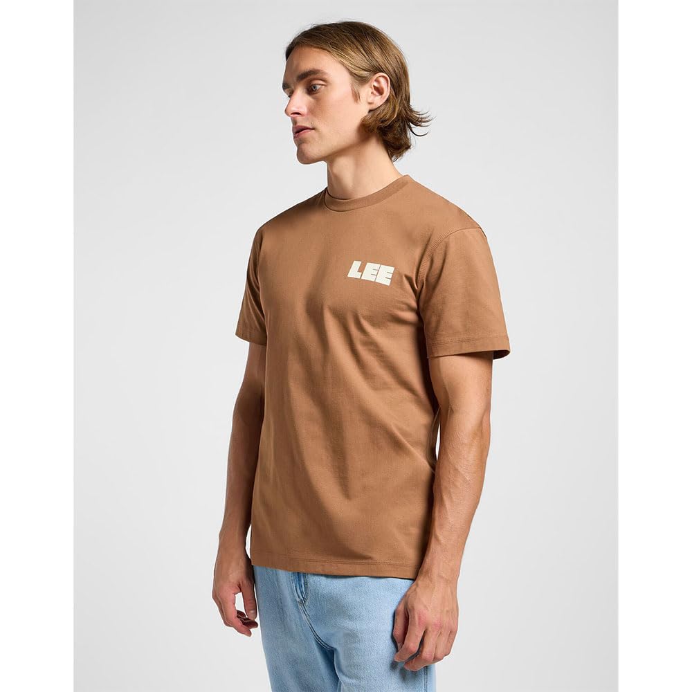 Lee Ww Graphic tee-shirt homme Oak Moss M coton