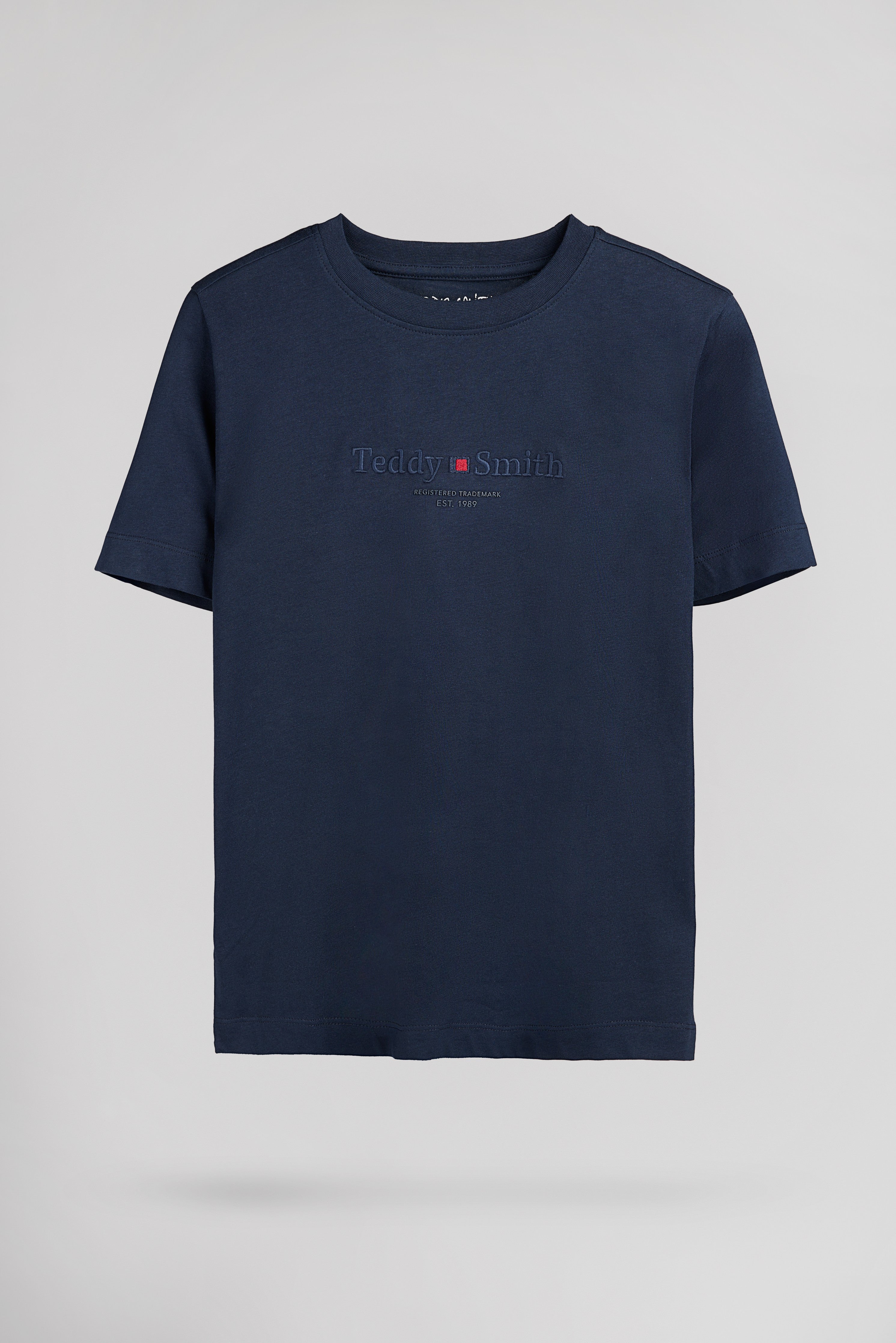 Teddy Smith T-Jim MC Jr t-shirt bleu navy 100% coton