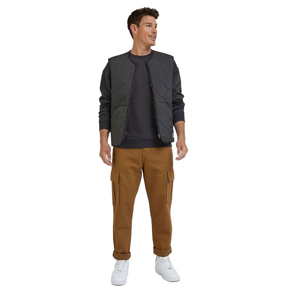 Lee Vest veste homme L noir délavé regular