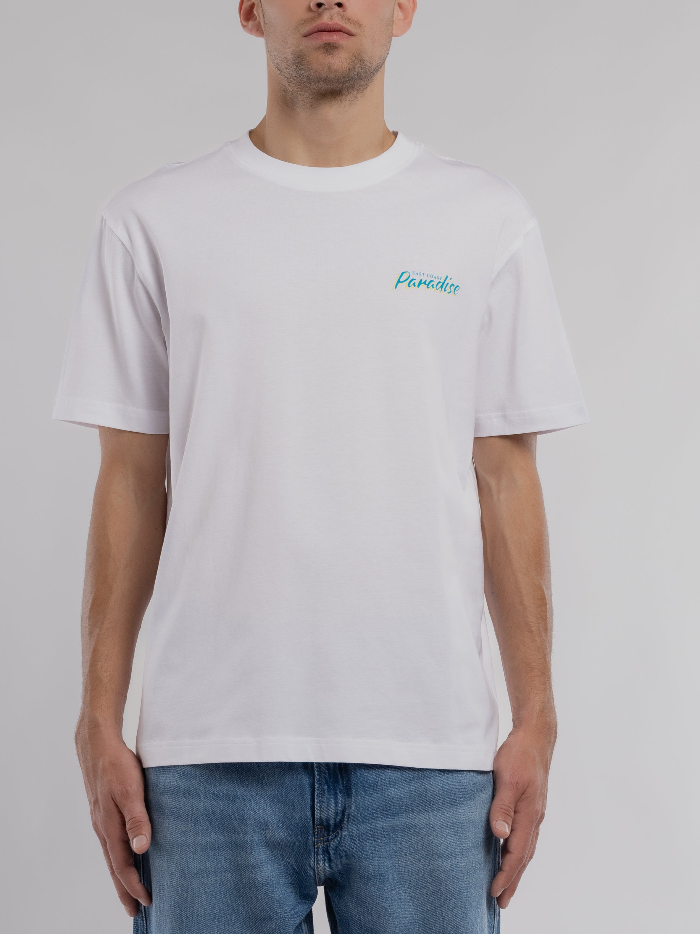 Teddy Smith T-Playa MC t-shirt ample blanc homme