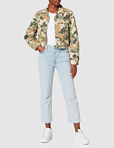 Lee Cropped Rider Veste Jean Femme Cropped