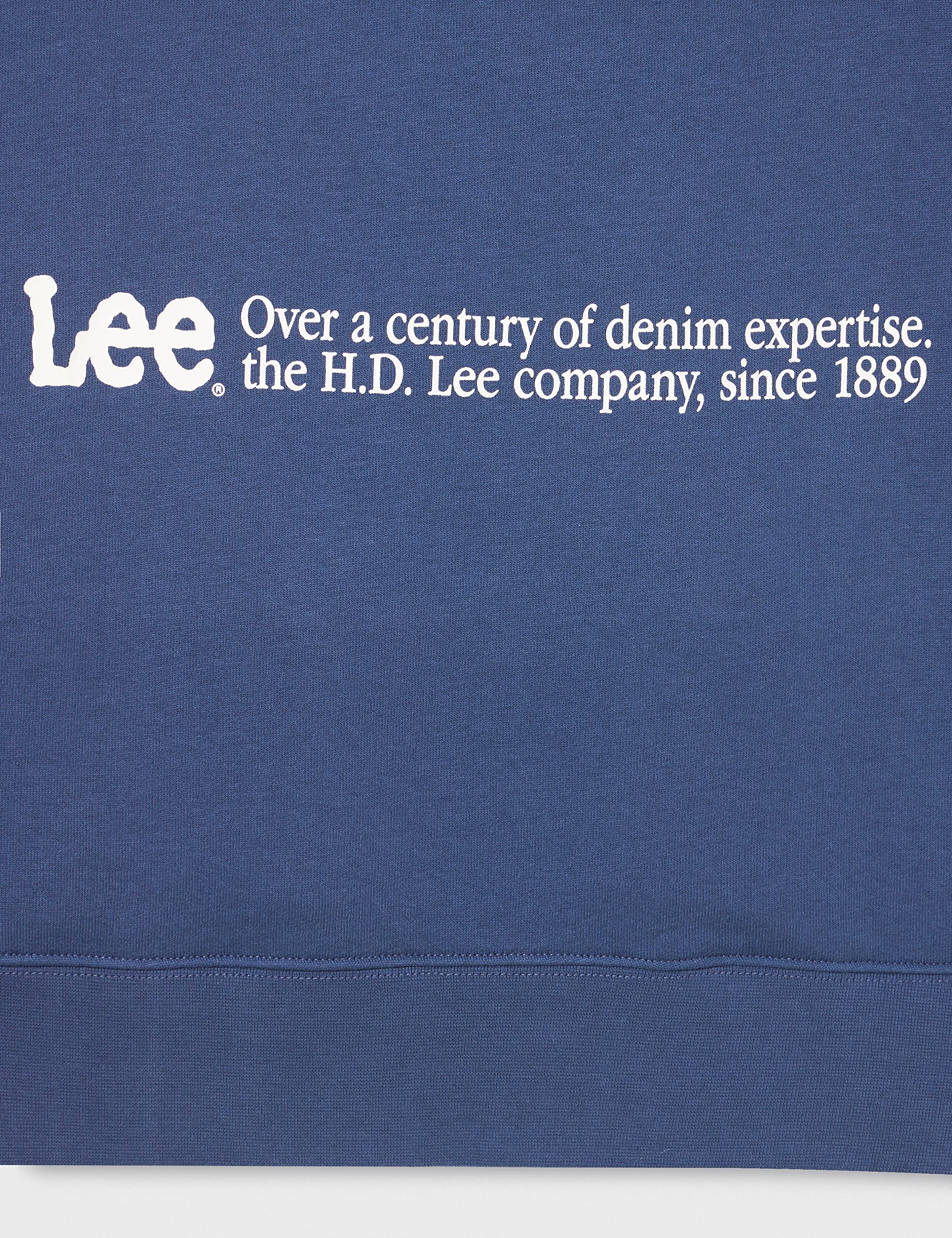 Lee Logo Loose Hoodie sweat à capuche homme
