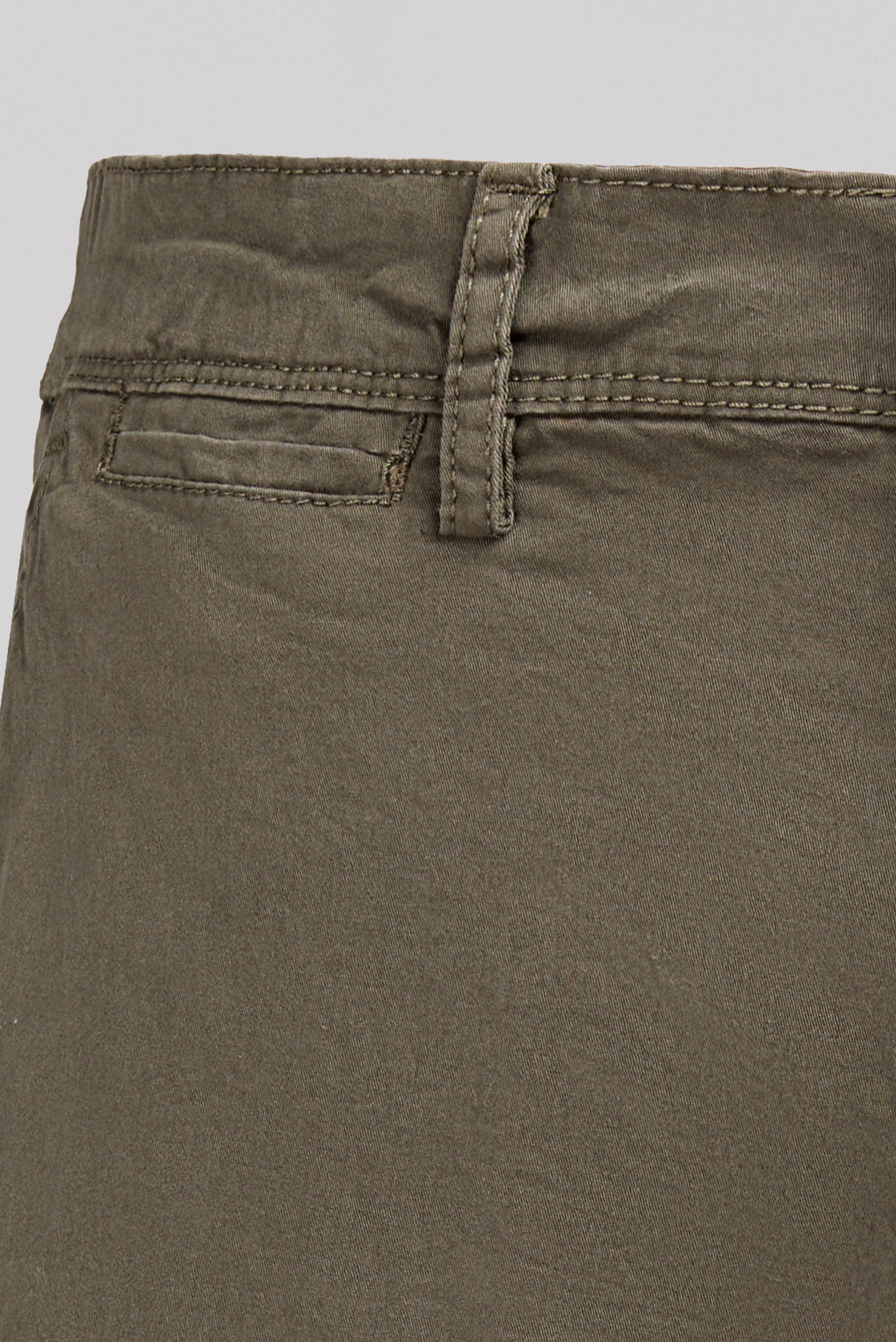 Teddy Smith Chino bermuda turbulence kaki coton stretch