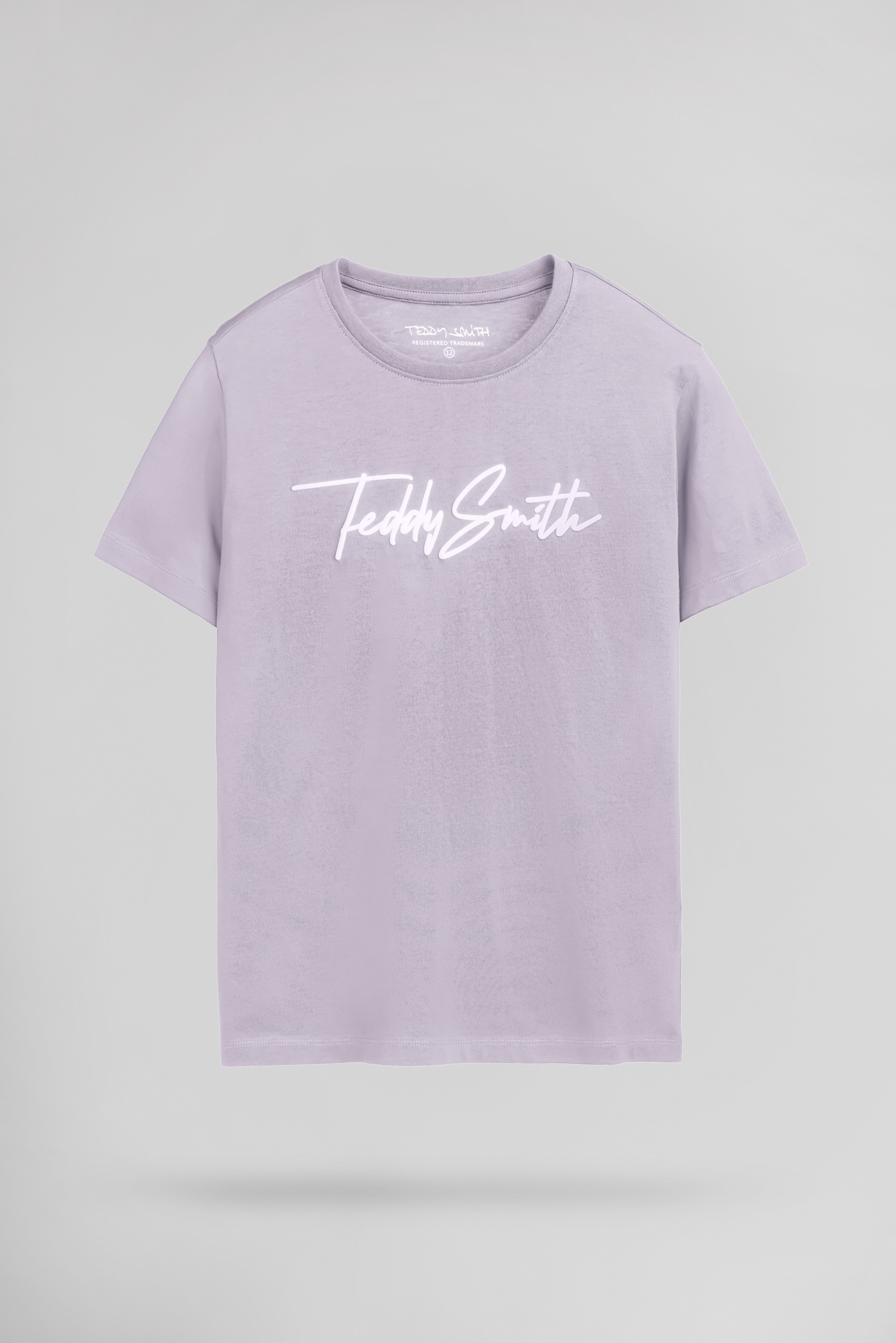 Teddy Smith T-Evan MC Jr t-shirt garçon lavande coton