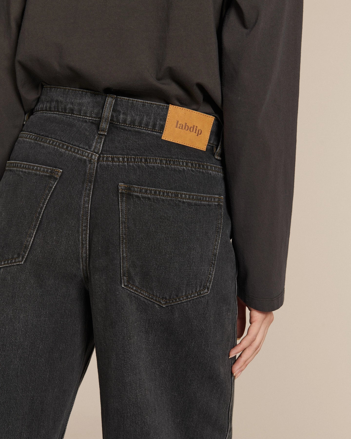 Labdip Orson jean barrel maxi kohl coton