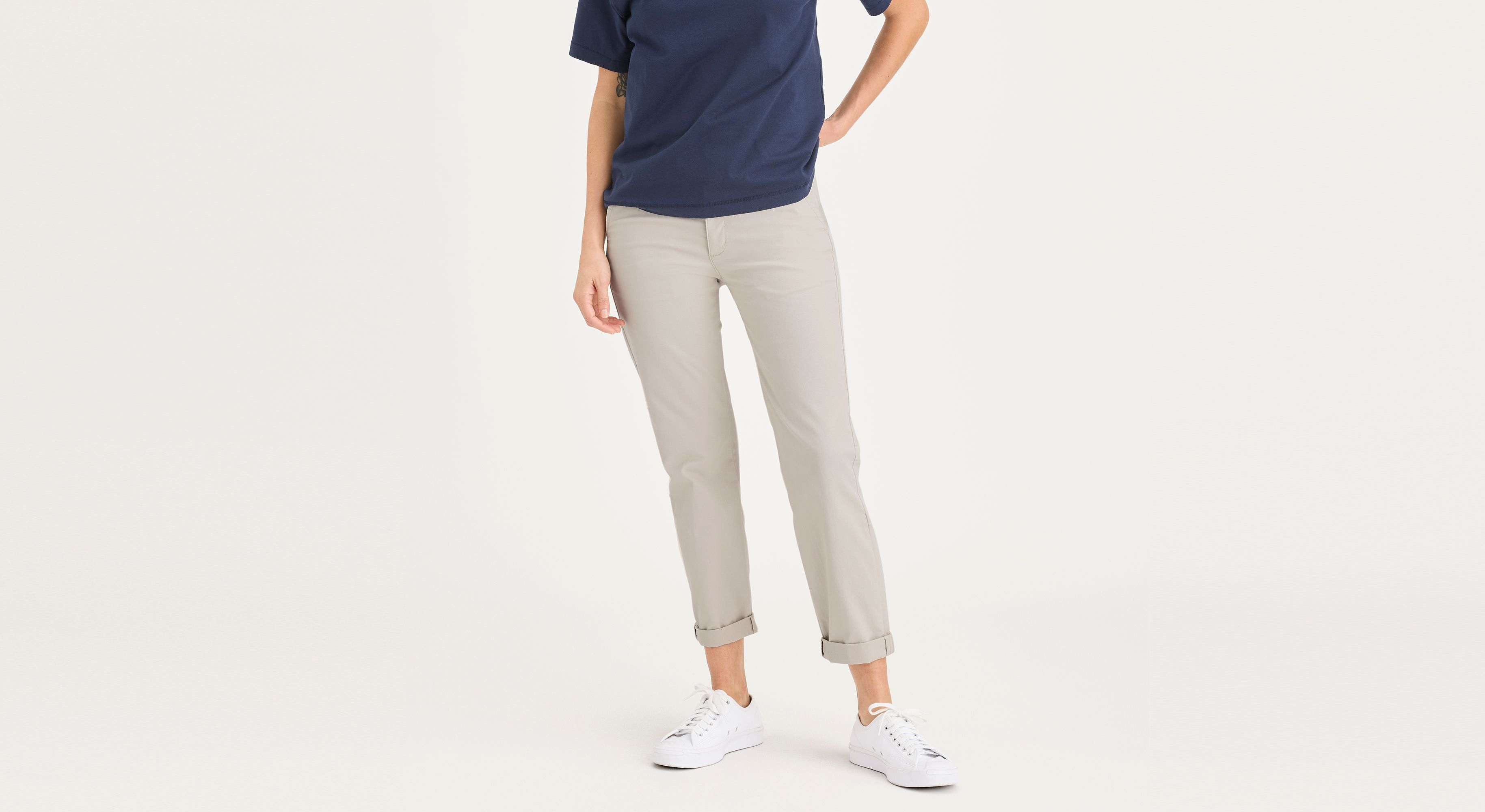 Dockers Weekend Chino Slim Fit pantalon kaki long