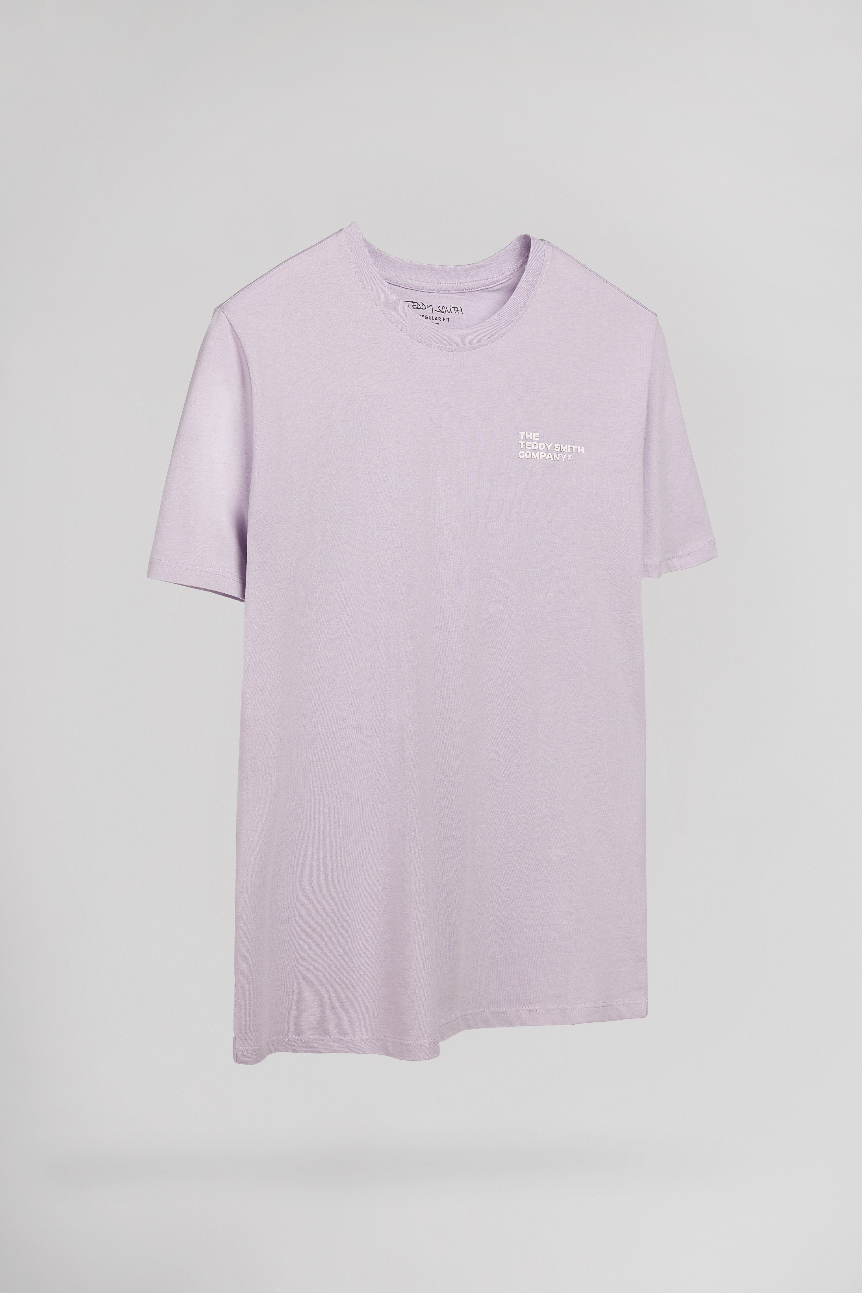 Teddy Smith T-Pany MC t-shirt coton lavande
