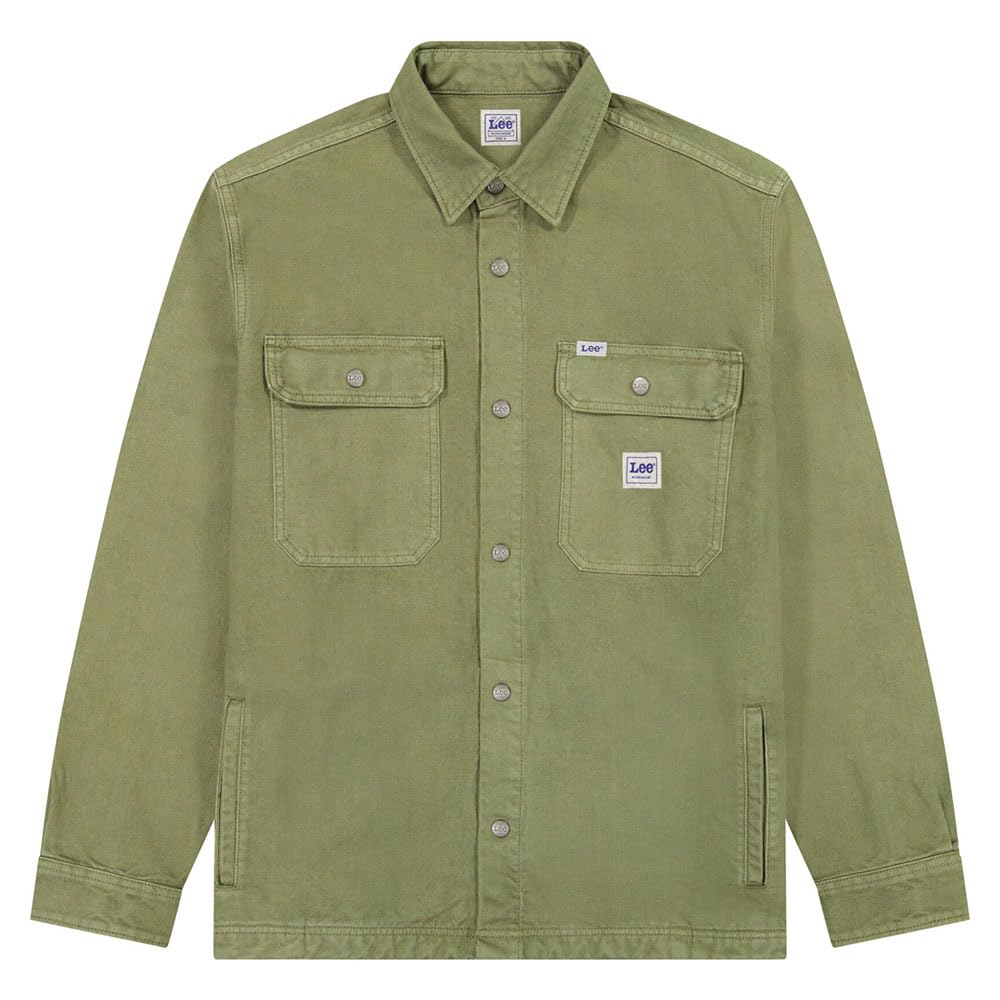 Lee Workwear Overshirt Surchemise Homme Écru Taille L