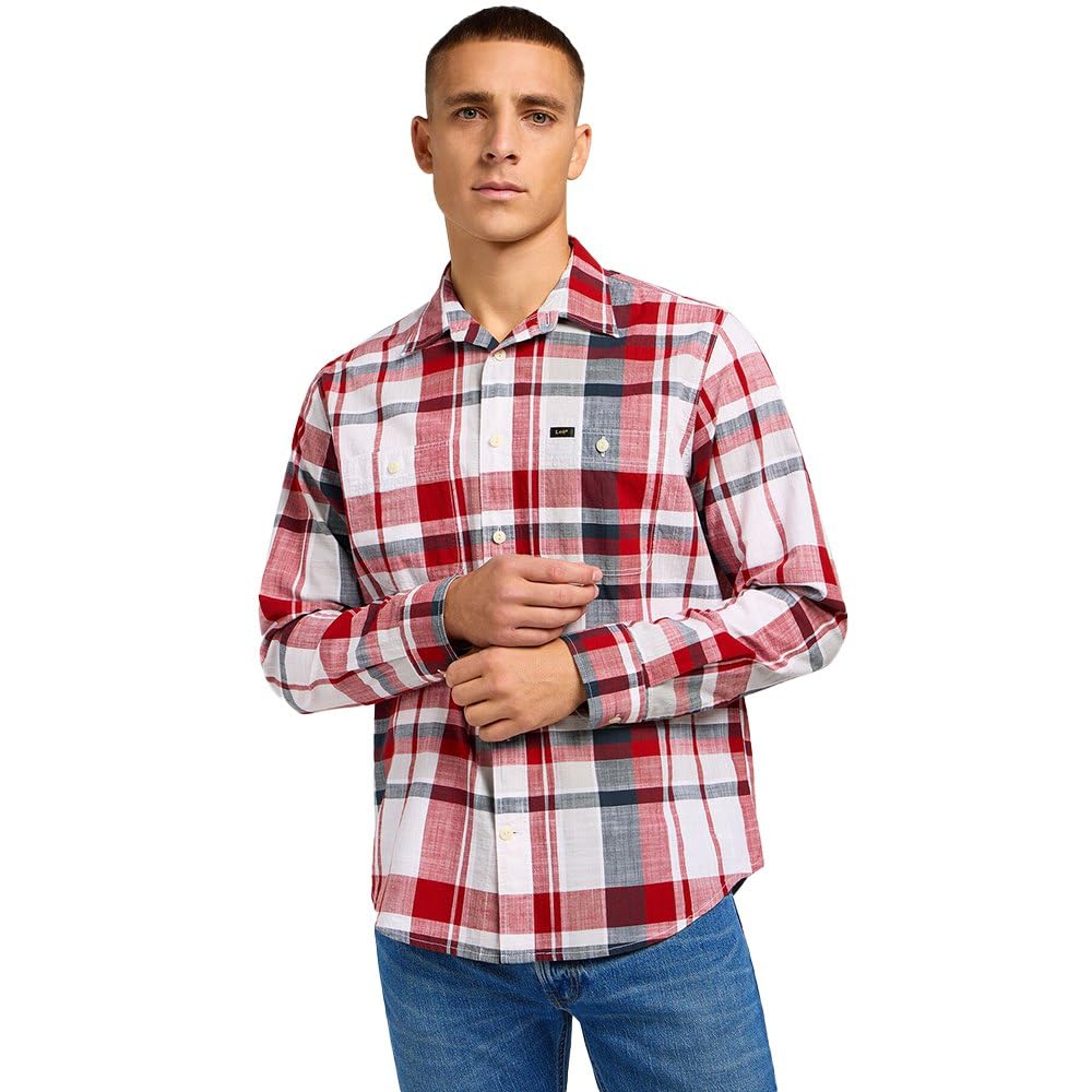 Lee t-shirt homme Indigo Wide coton quotidien