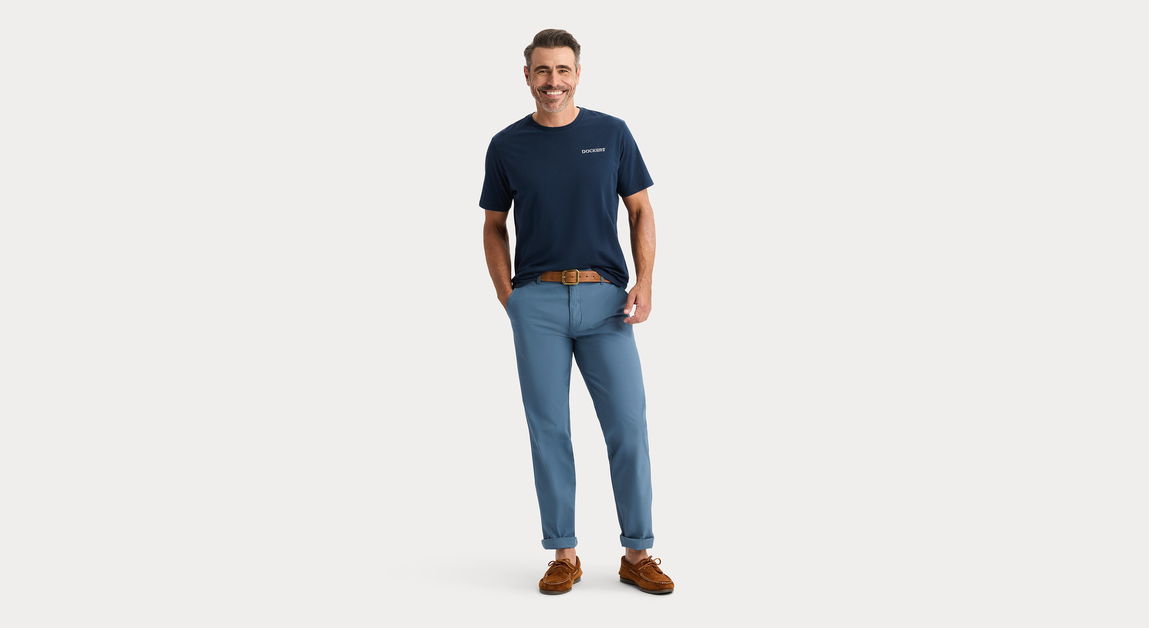 Dockers Graphic Regular Fit t-shirt bleu délavé