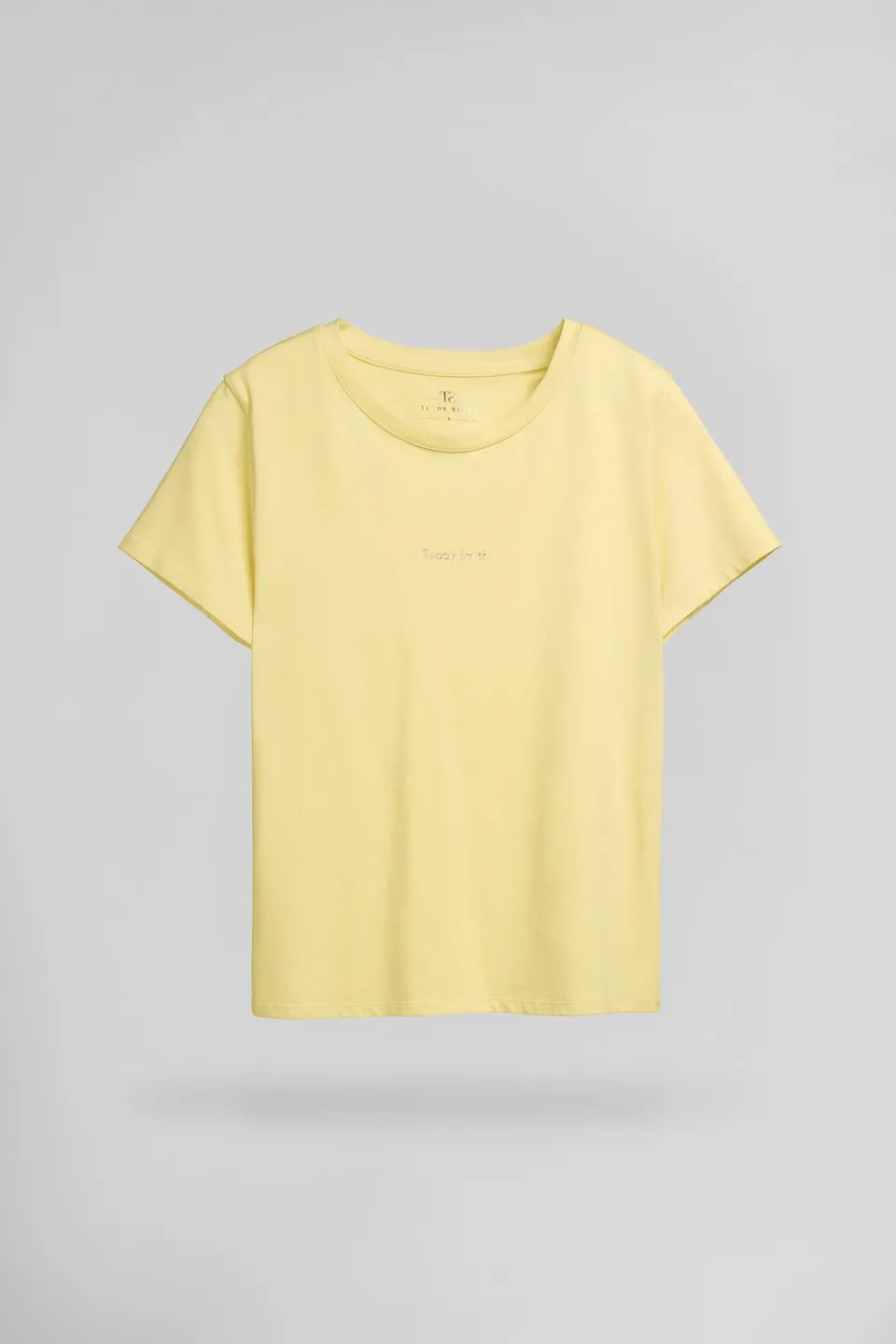 Teddy Smith T-Ribelle MC t-shirt jaune citron femme