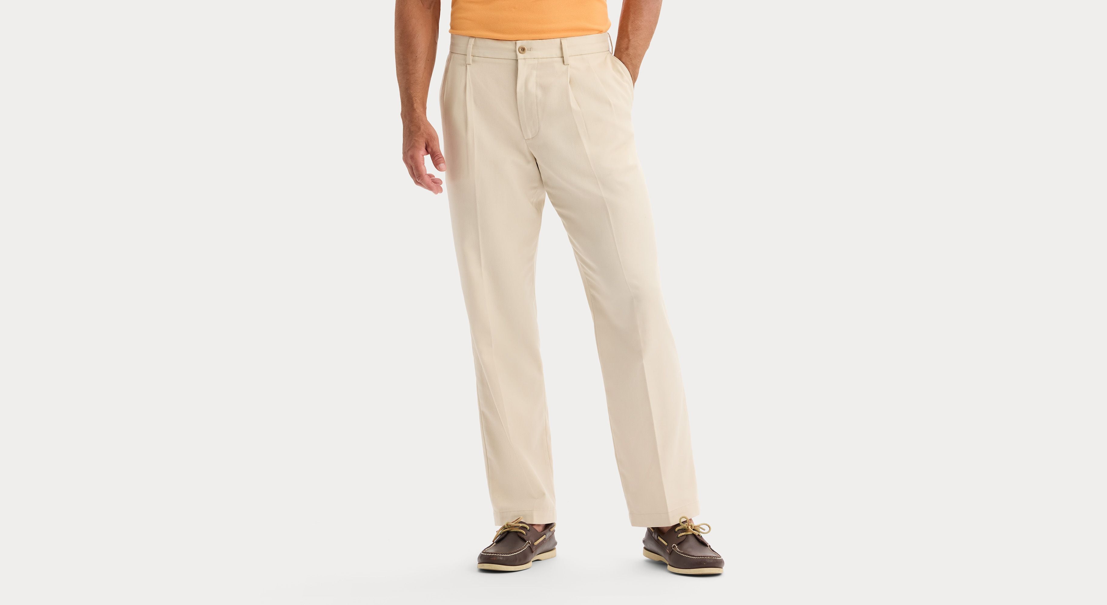 Dockers Signature pantalon homme kaki classic lin