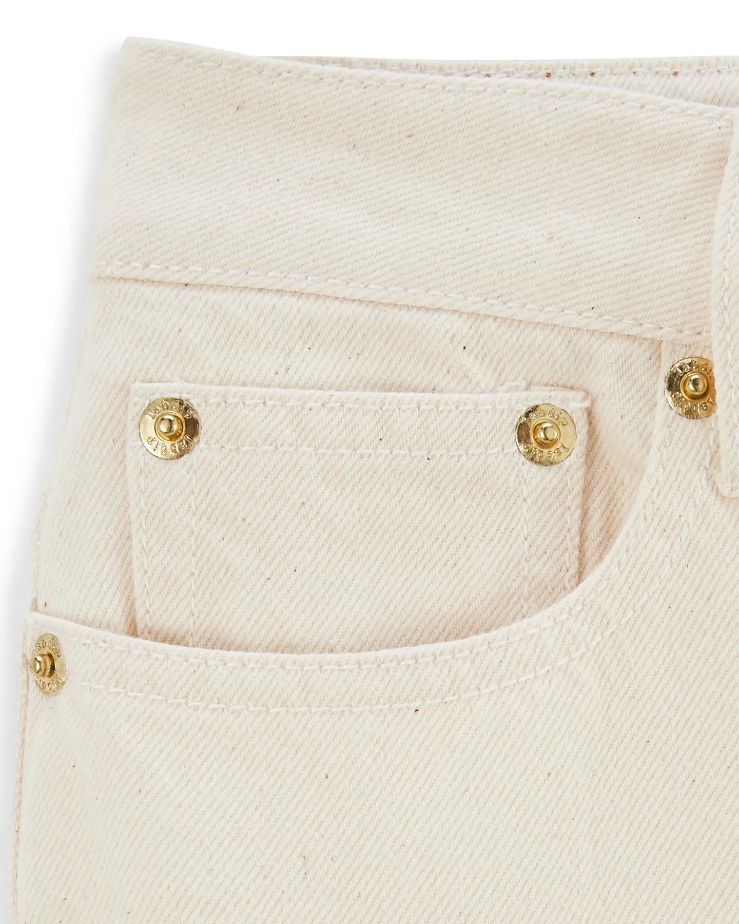 Labdip Jemma jean ballon femme écru taille 30 coton
