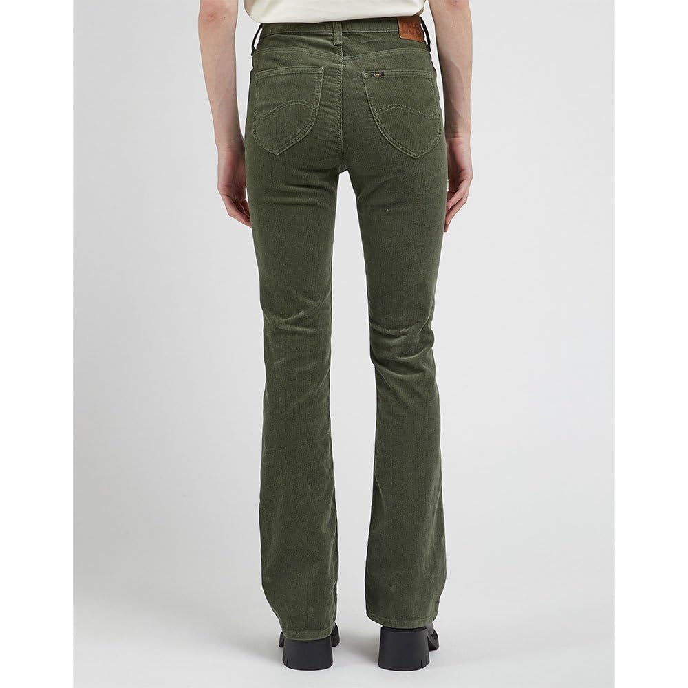 Lee Breese Boot jean bootcut femme olive stretch