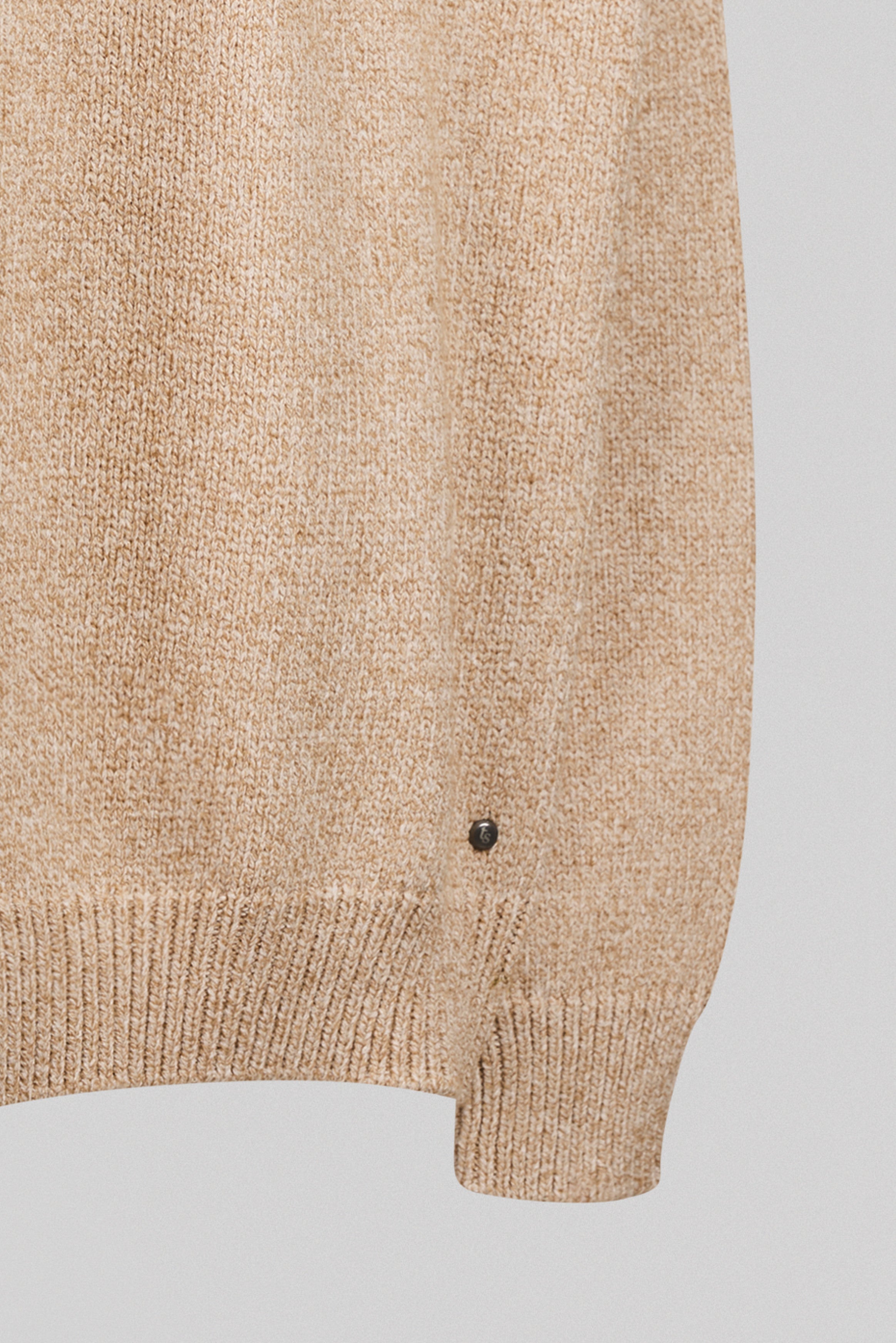 Teddy Smith P-Loic pull beige col rond chiné