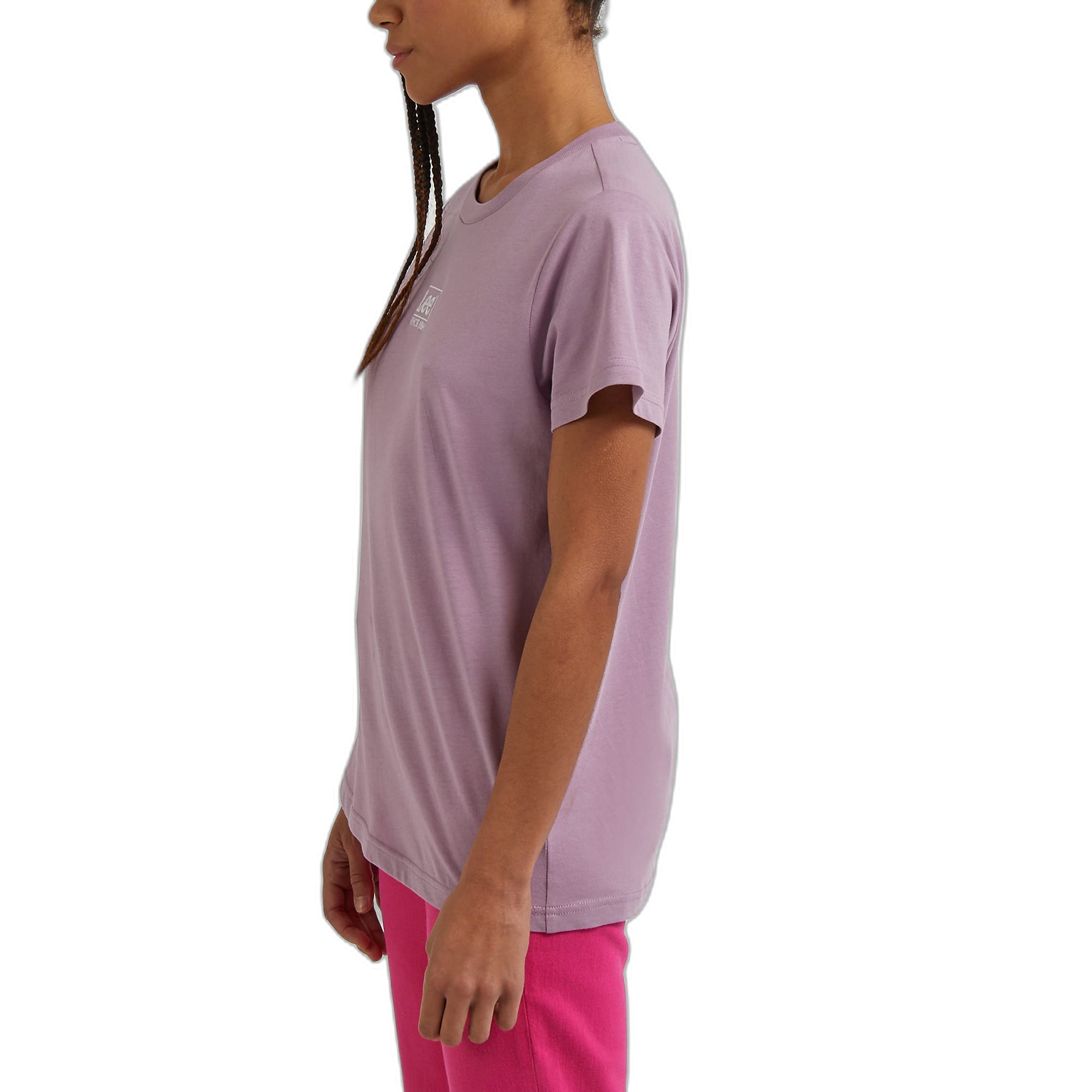 Lee Small Logo Tee t-shirt femme Bleu Shasta