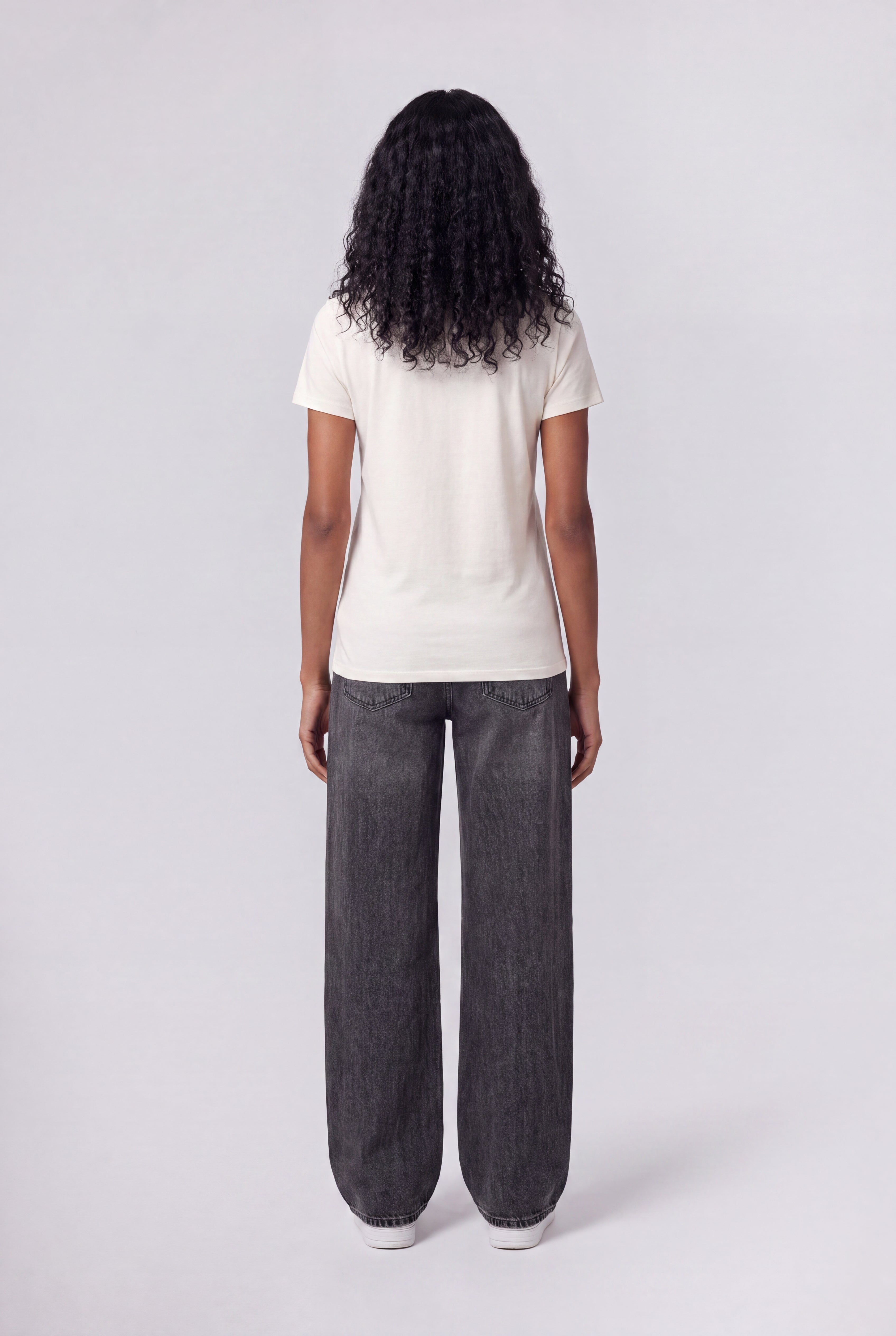 Teddy Smith T-Mia t-shirt femme blanc cassé modal
