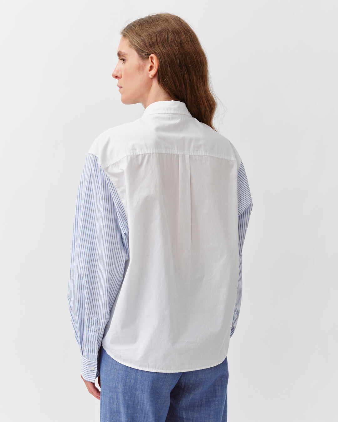 DIEGA CARMELLA chemise blanche courte droite