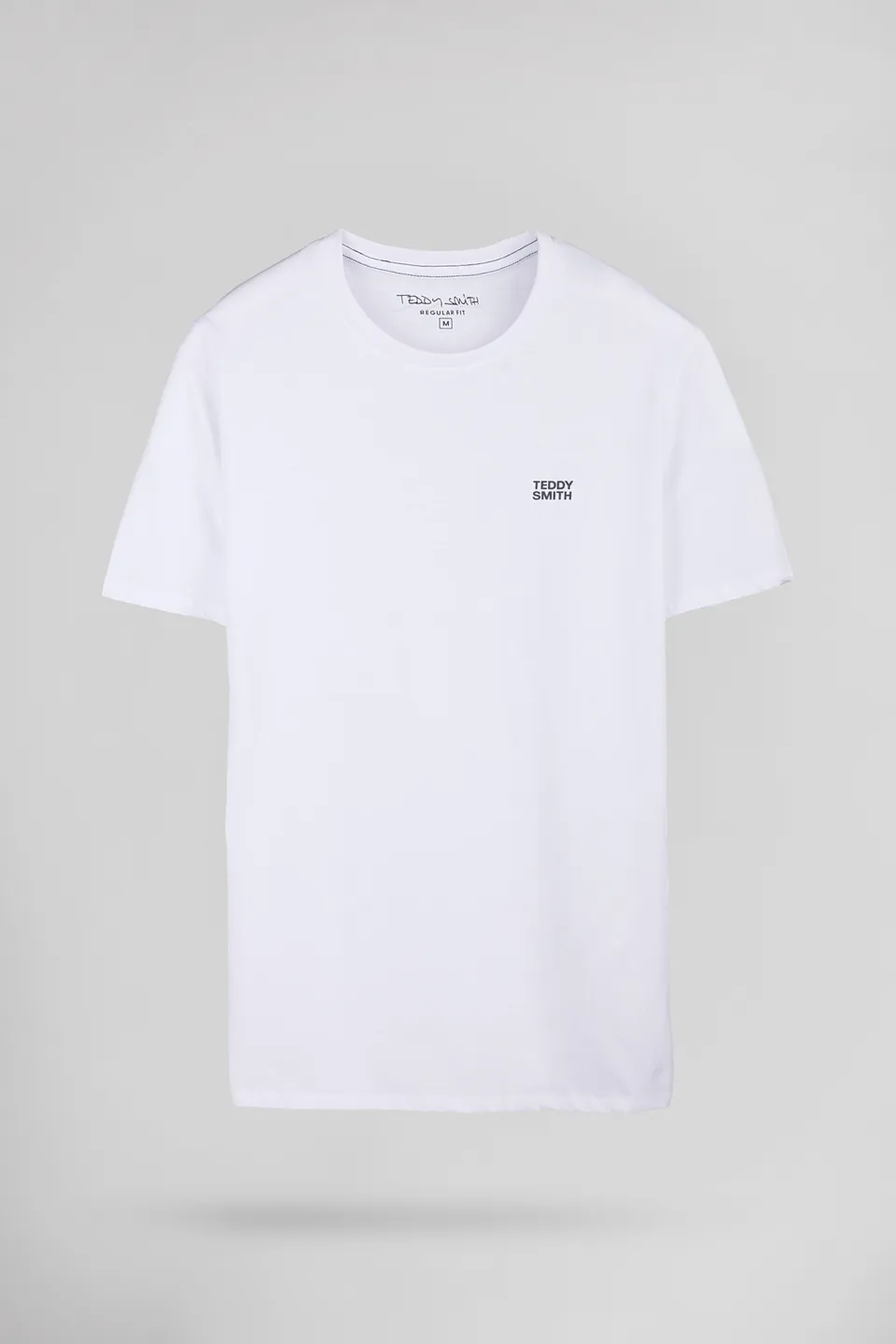 Teddy Smith The Tee 1 MC T-shirt Blanc Col Rond