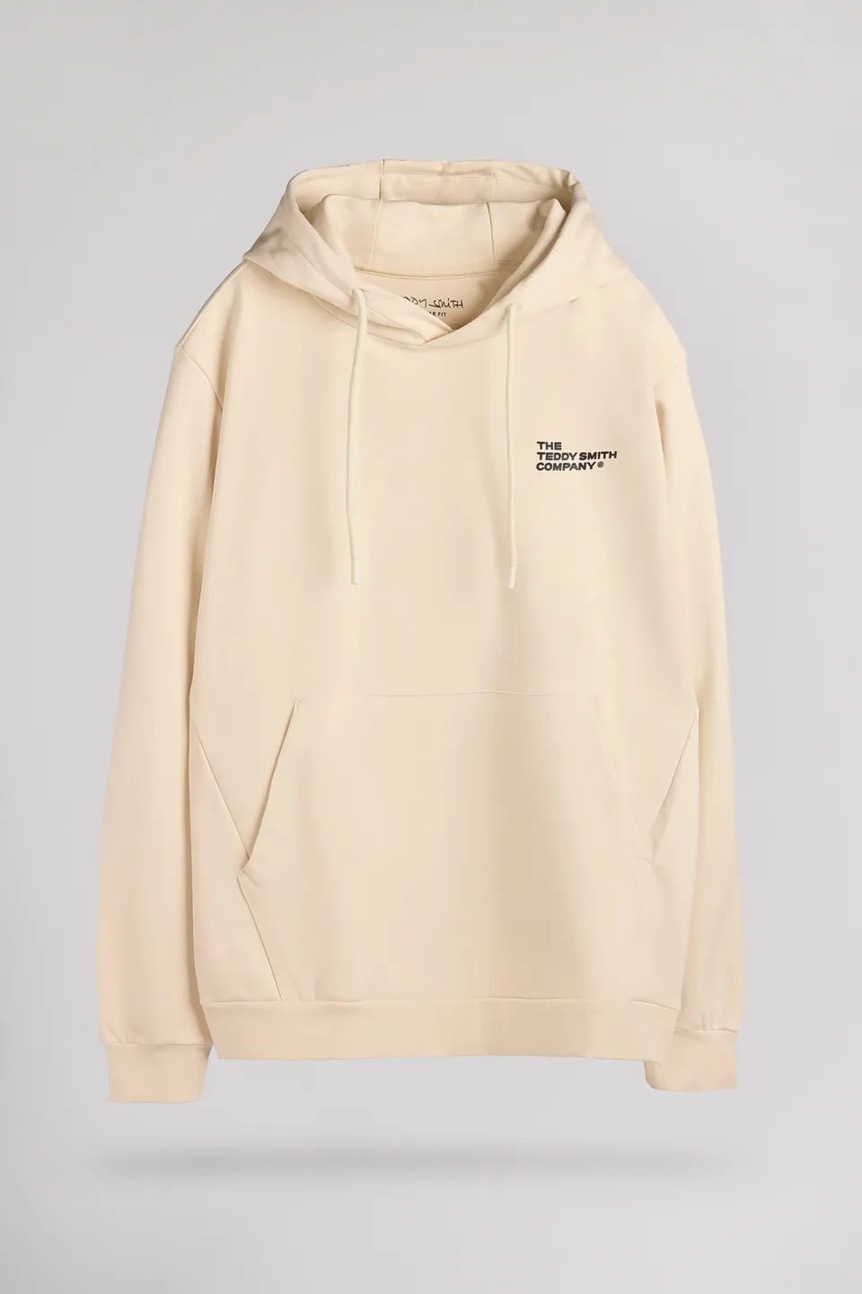 Teddy Smith S-Company Hoody sweat à capuche cream homme coton