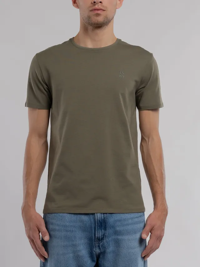 Teddy Smith T-Telo MC t-shirt homme kaki dusty
