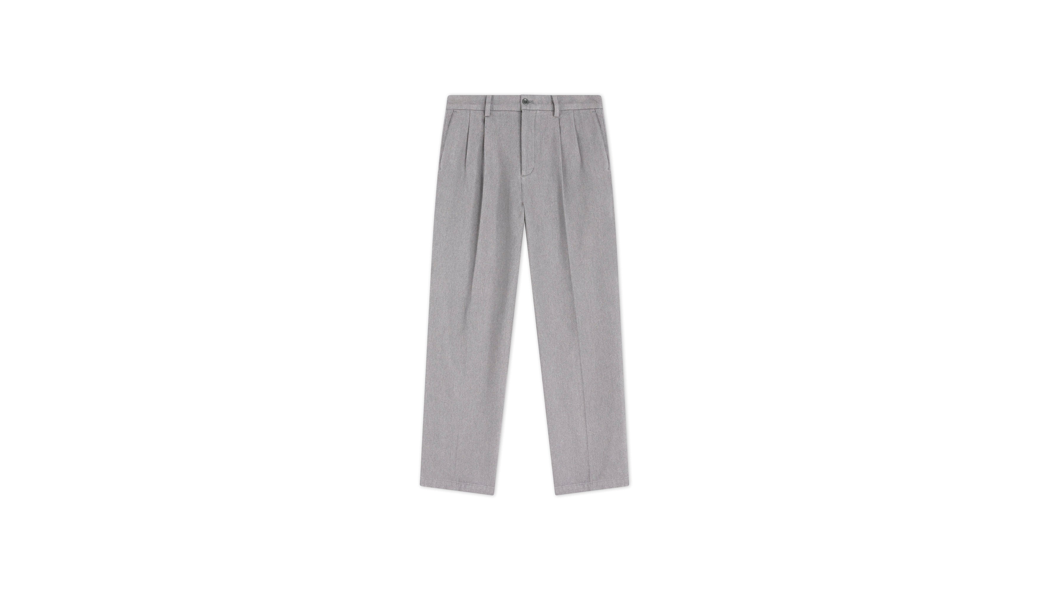 Dockers Signature Khaki Classic Fit chino gris lin raffiné