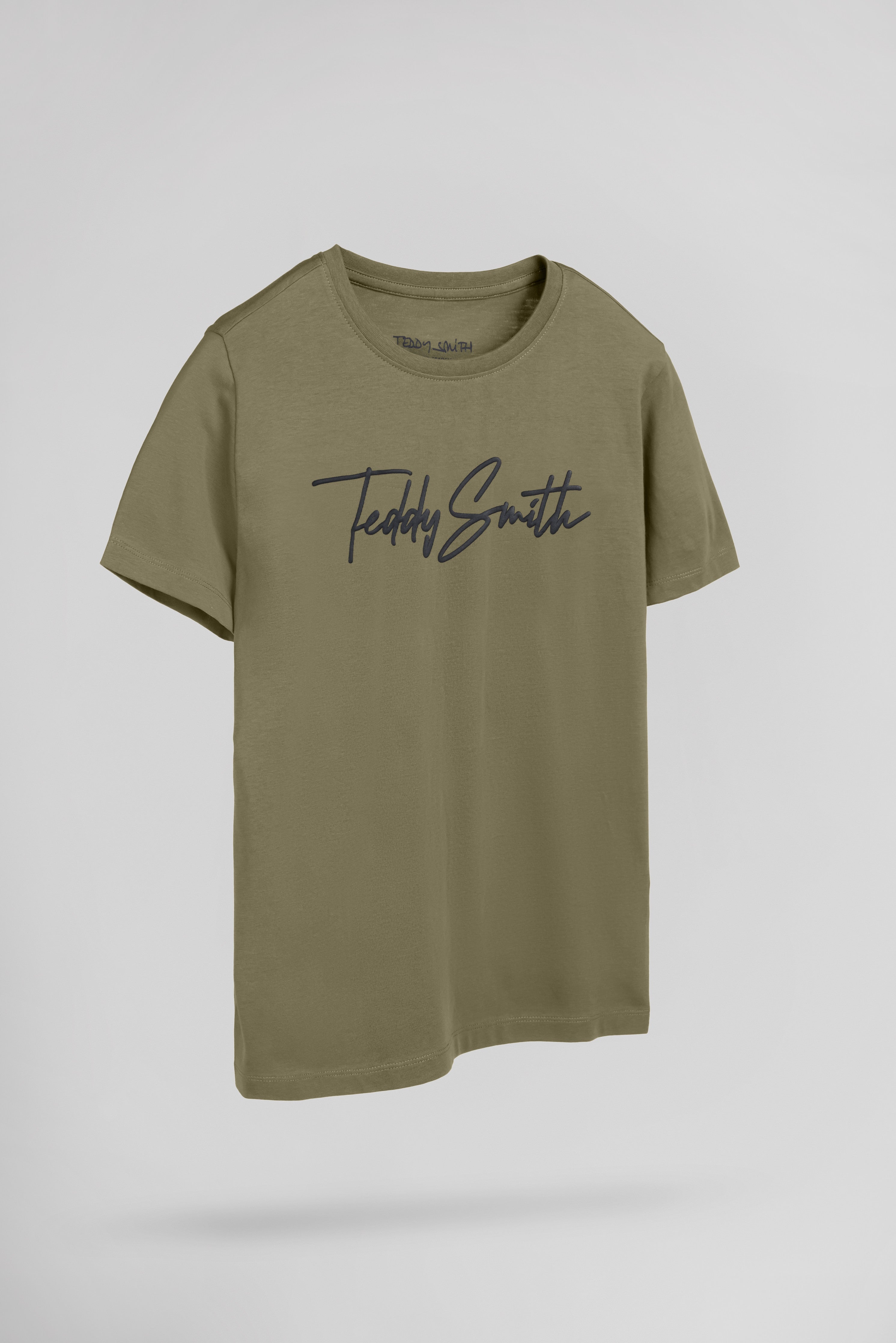 Teddy Smith T-Evan MC JR t-shirt kaki garçon