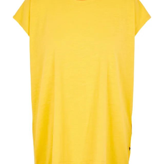 Noisy May t-shirt oversize col rond blanc 65 cm