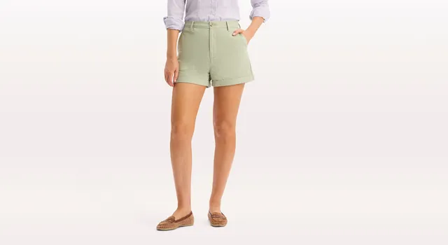 Dockers Original short chino vert Tea Green taille mi-haute