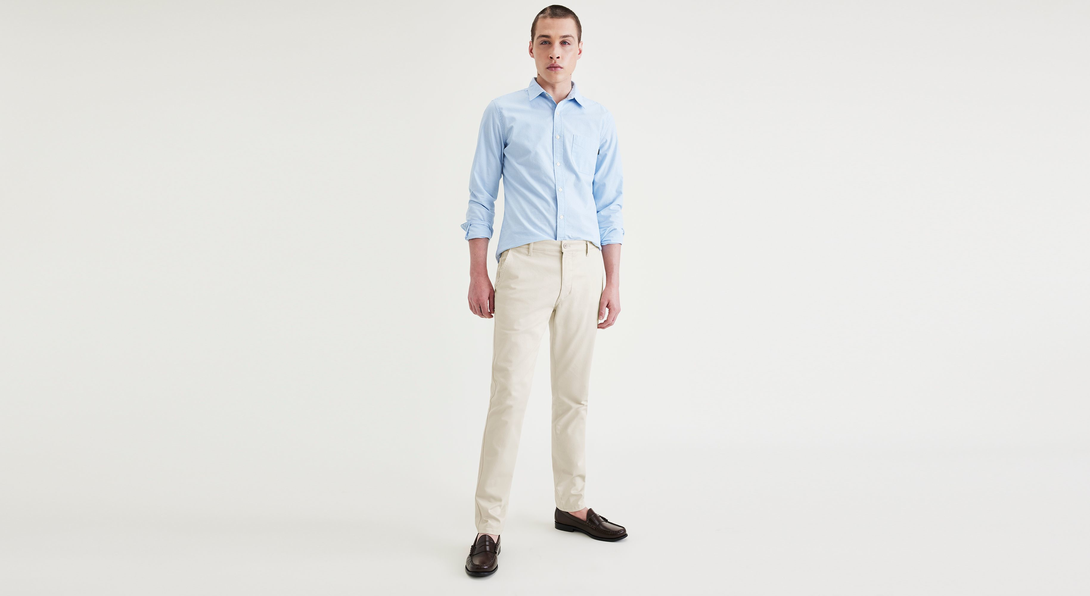 Dockers Original Chino Skinny chino khaki sahara