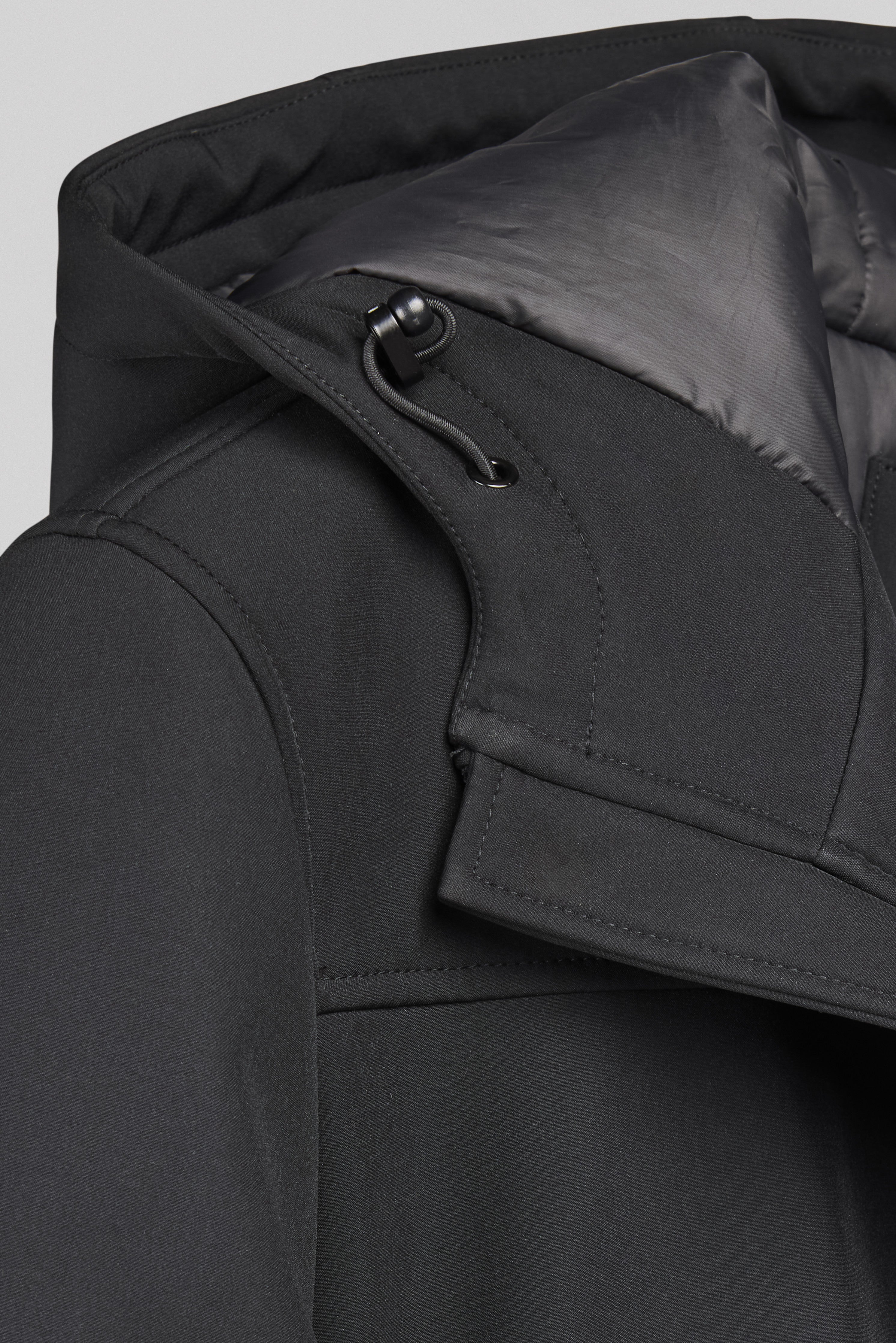Teddy Smith B-Samy blouson noir déperlant capuche