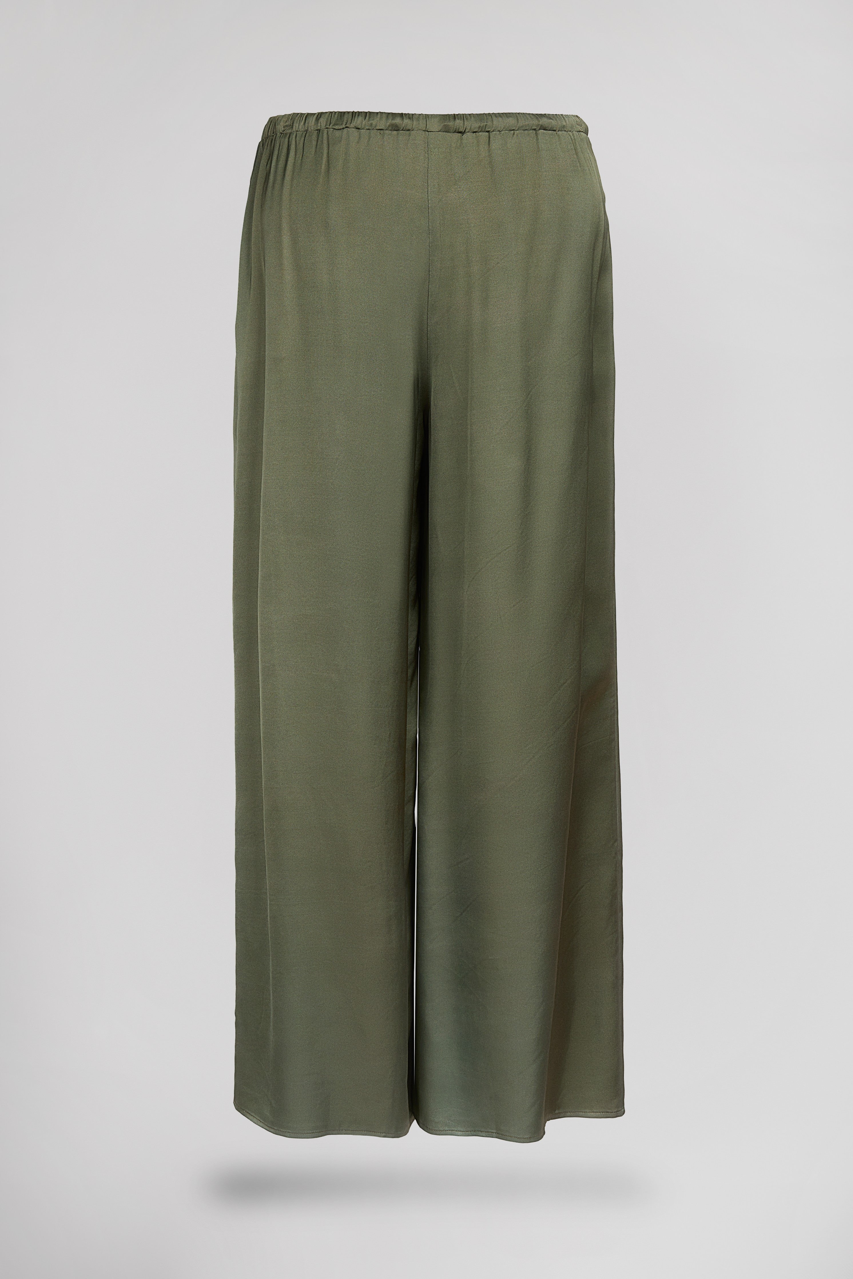 Teddy Smith P-Leonie pantalon fluide kaki satiné