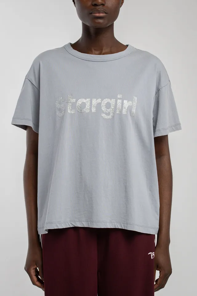 Teddy Smith T-Silver MC t-shirt oversize gris lune