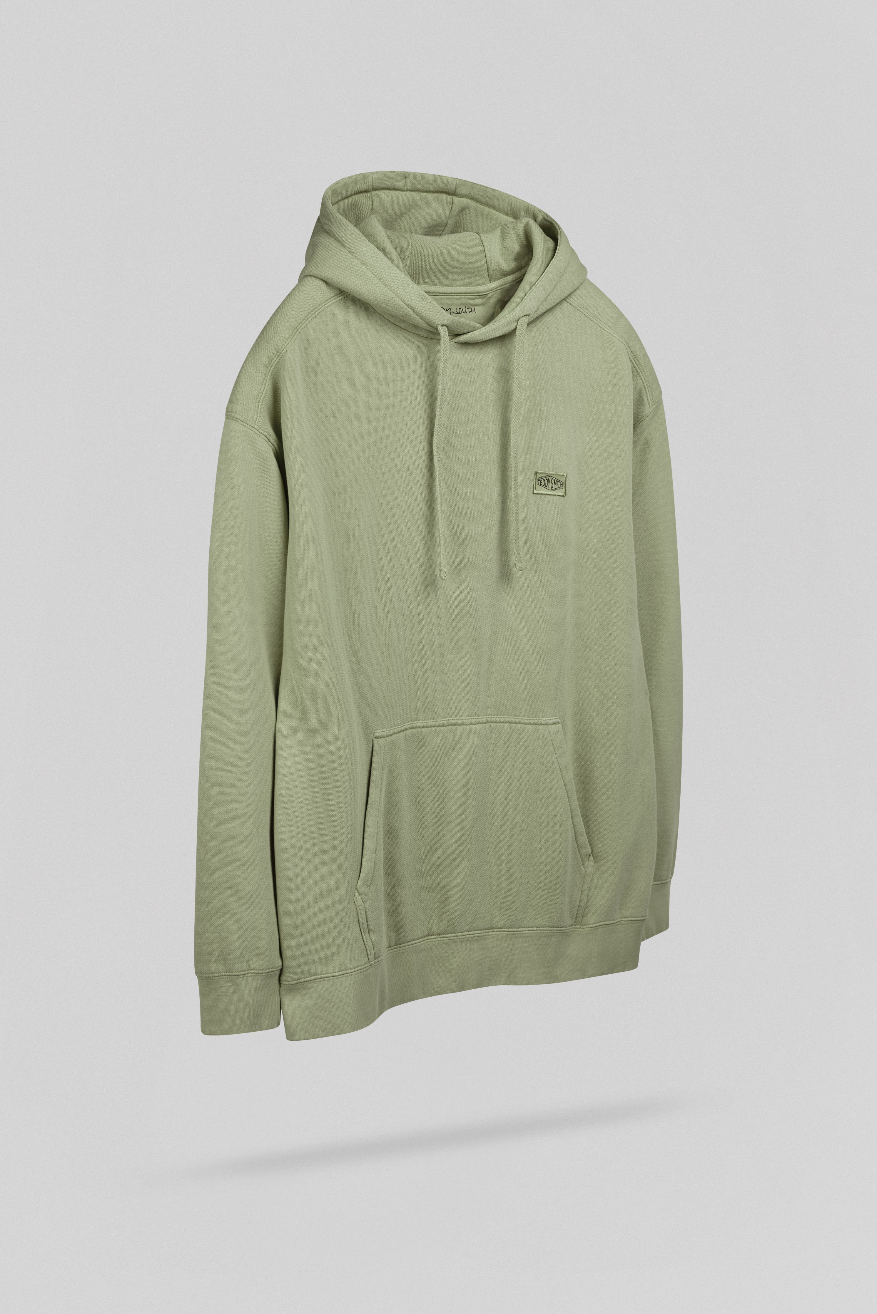 Teddy Smith S-Nateo Hoody sweat capuche kaki homme