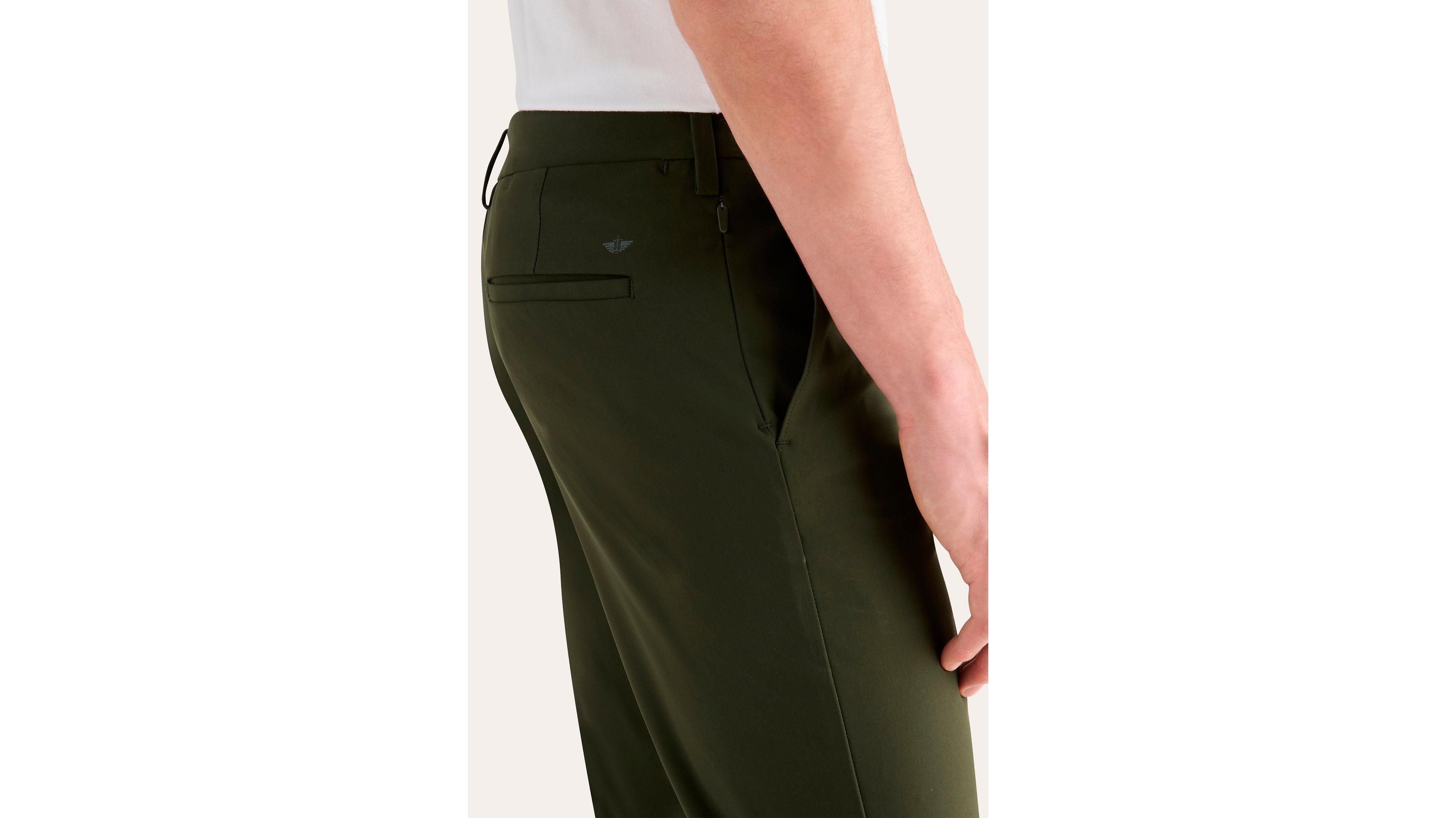 Dockers Go Chino chino slim vert Airweave