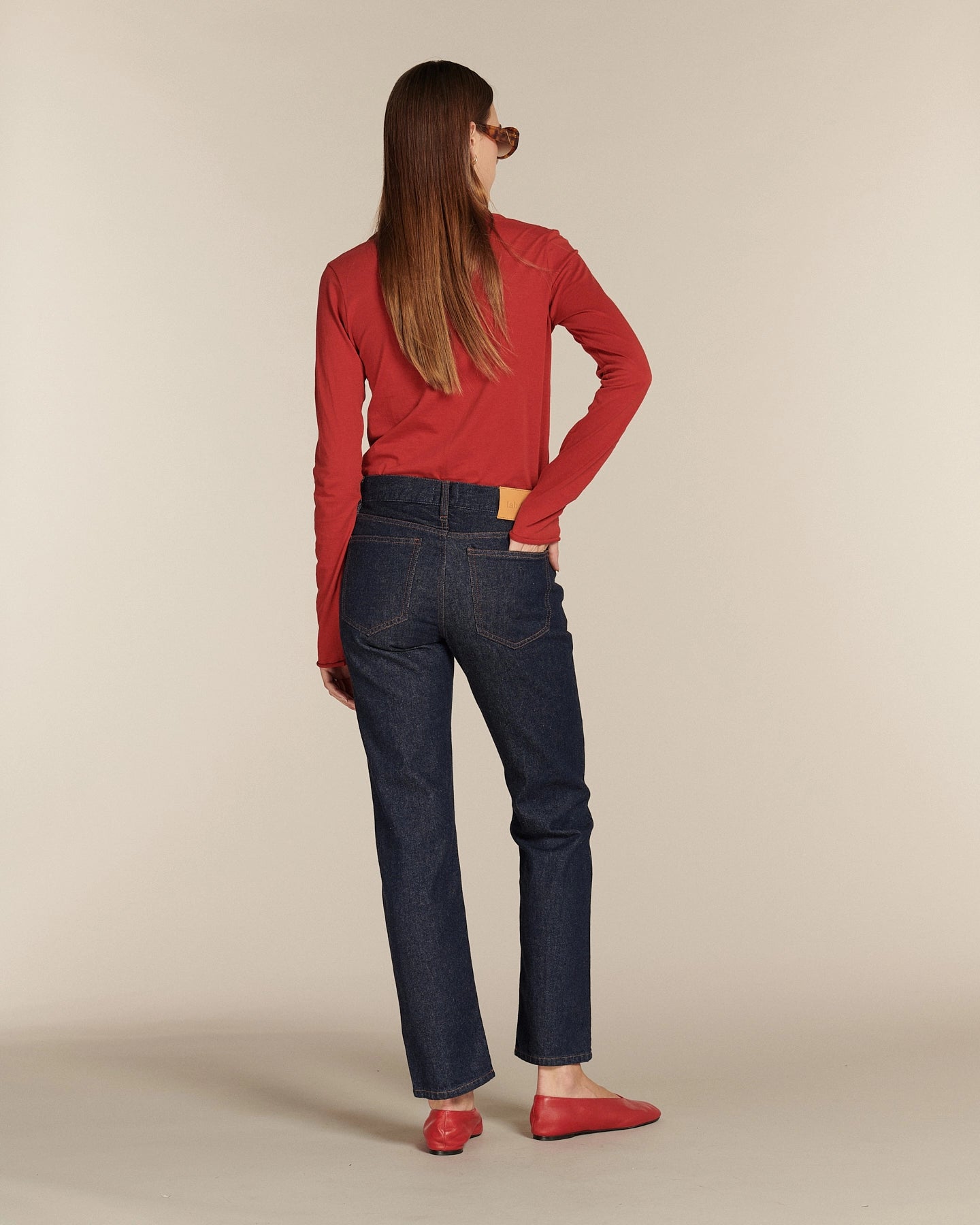 Labdip Parker BR 70 jean droit bleu nuit coton recyclé